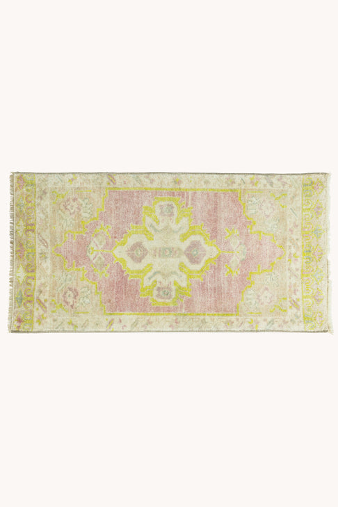 District Loom Vintage Turkish Mini Rug No. 740 