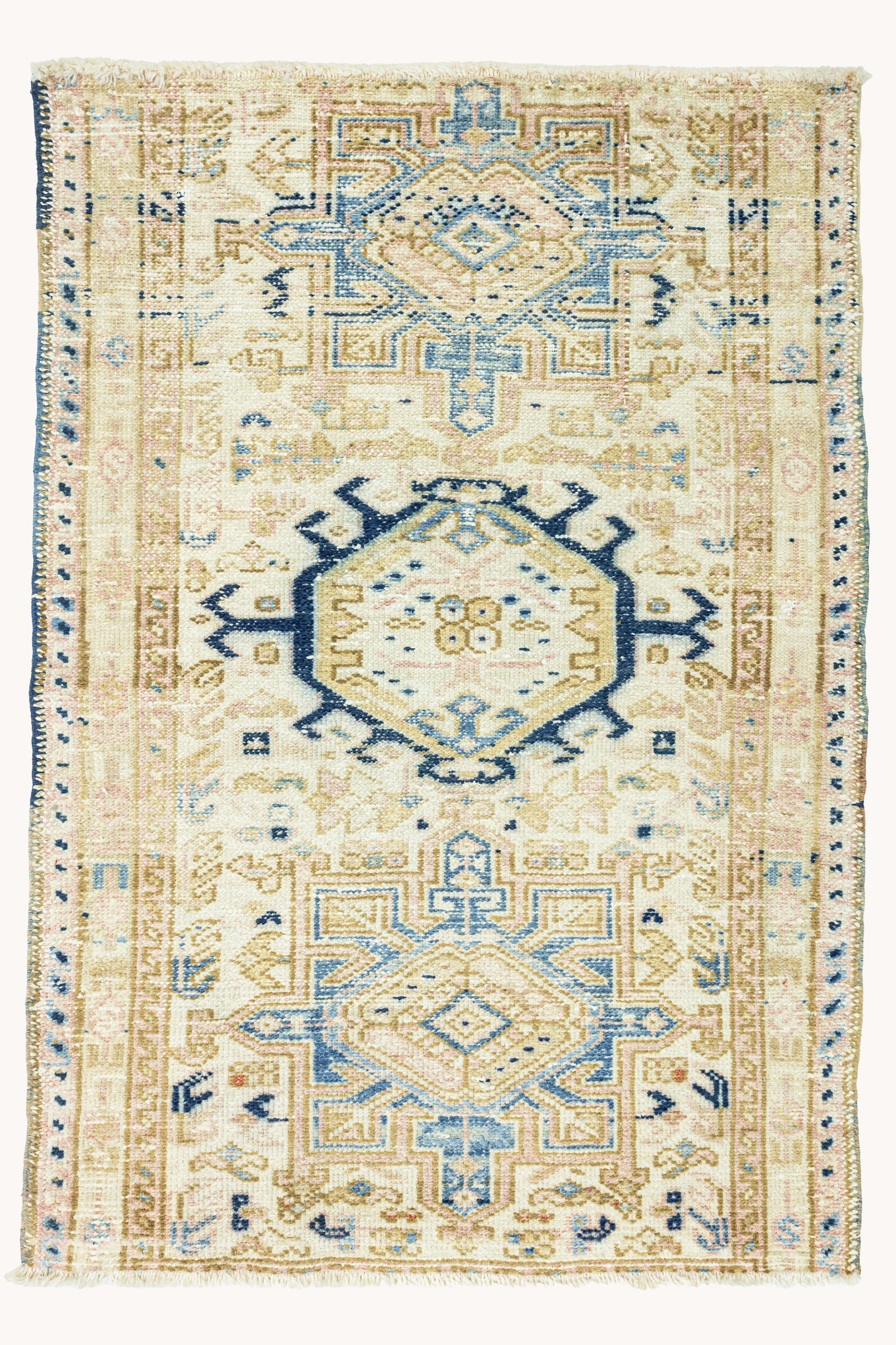 District Loom Vintage Turkish Mini Rug No. 736