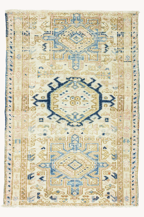 District Loom Vintage Turkish Mini Rug No. 736