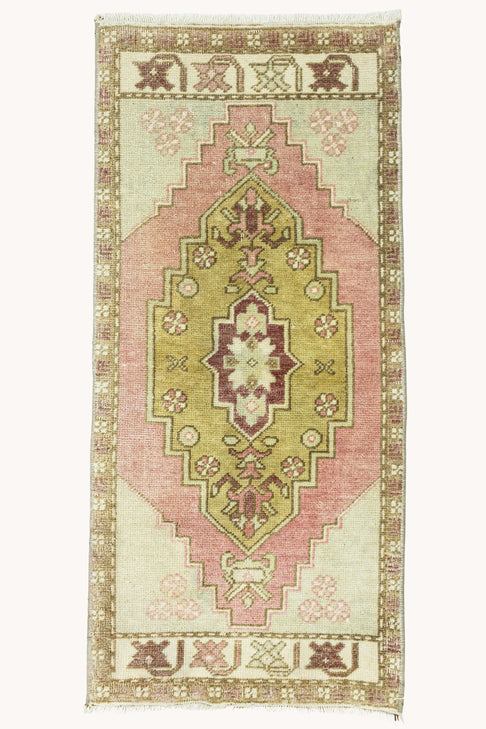 District Loom Vintage Turkish Mini Rug No. 741