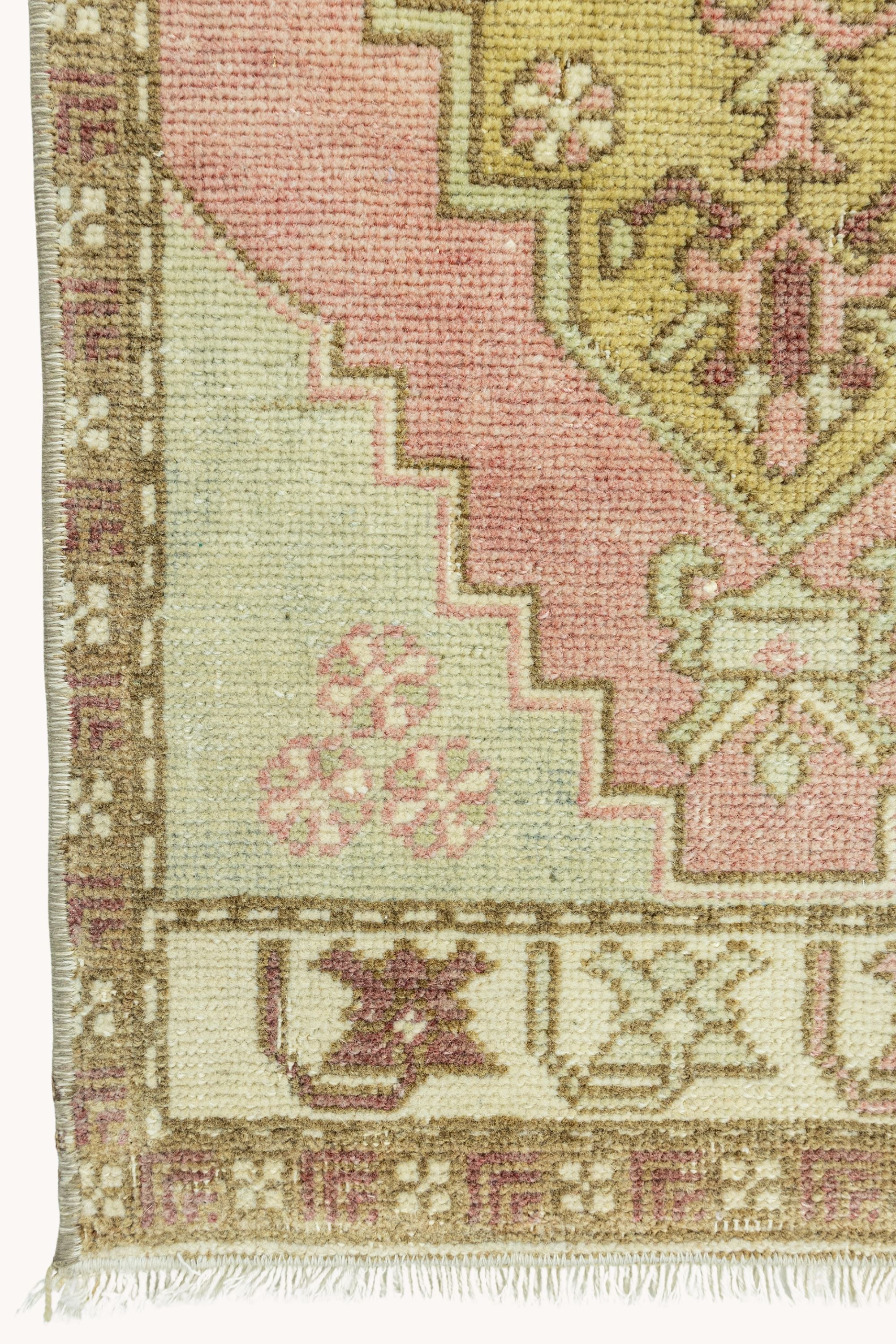 District Loom Vintage Turkish Mini Rug No. 741