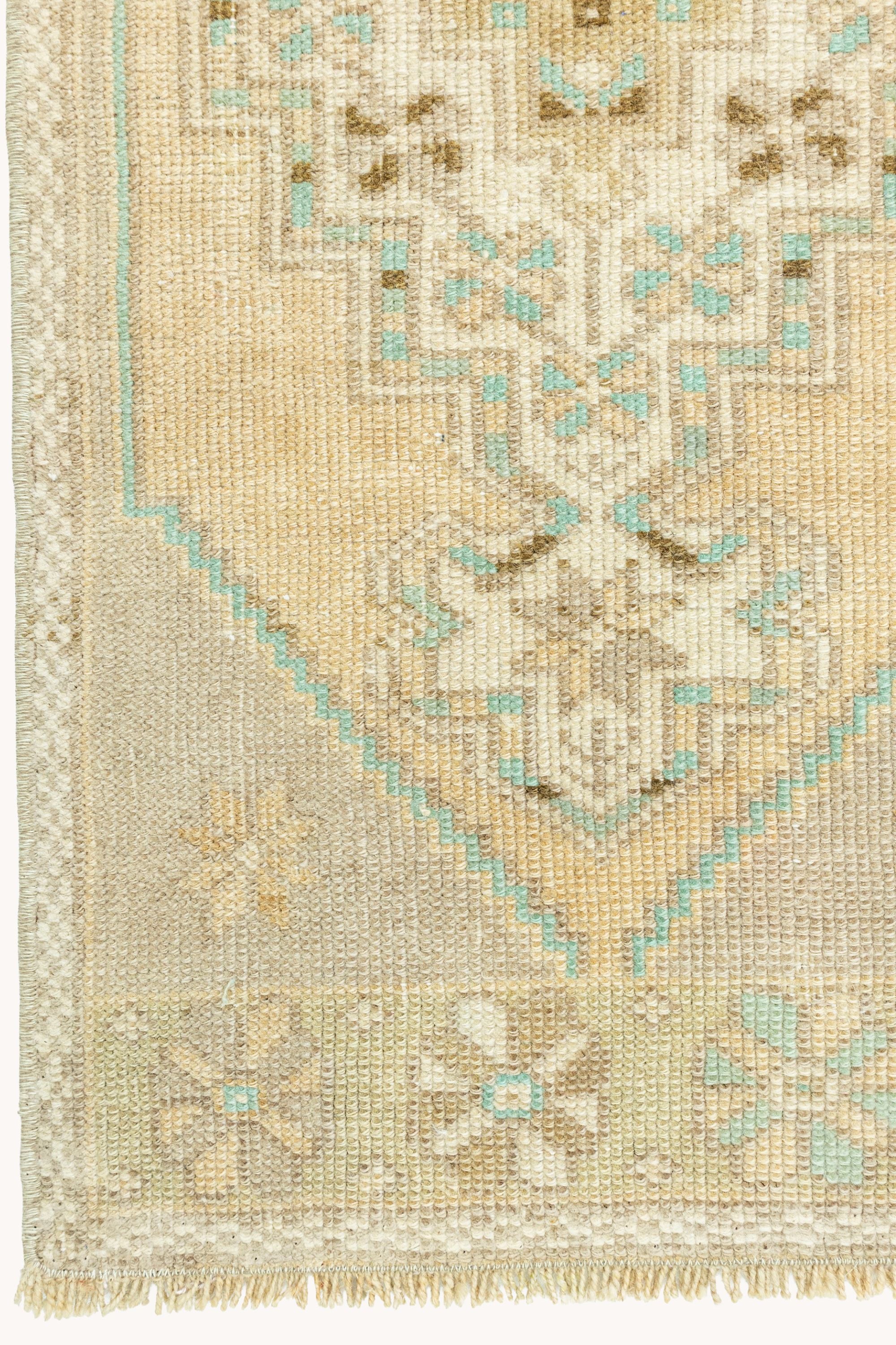 District Loom Vintage Turkish Mini Rug No. 742