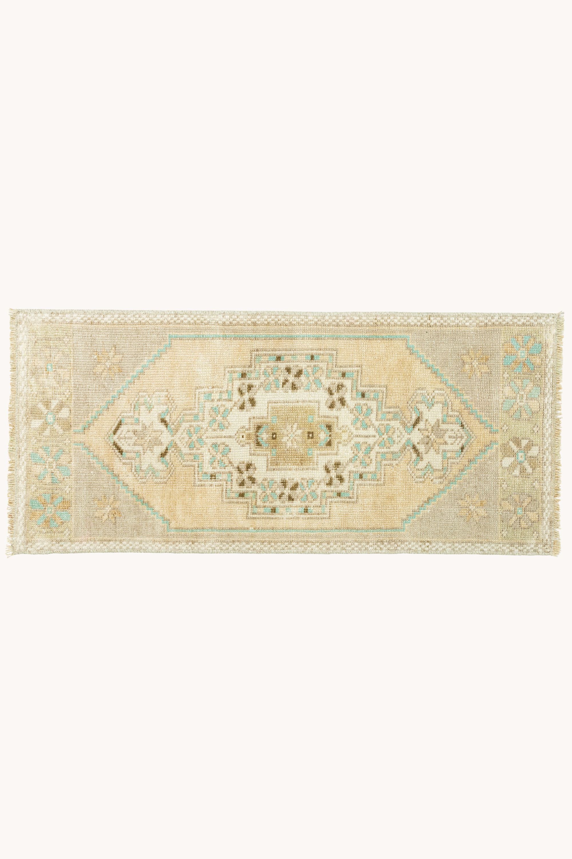 District Loom Vintage Turkish Mini Rug No. 742