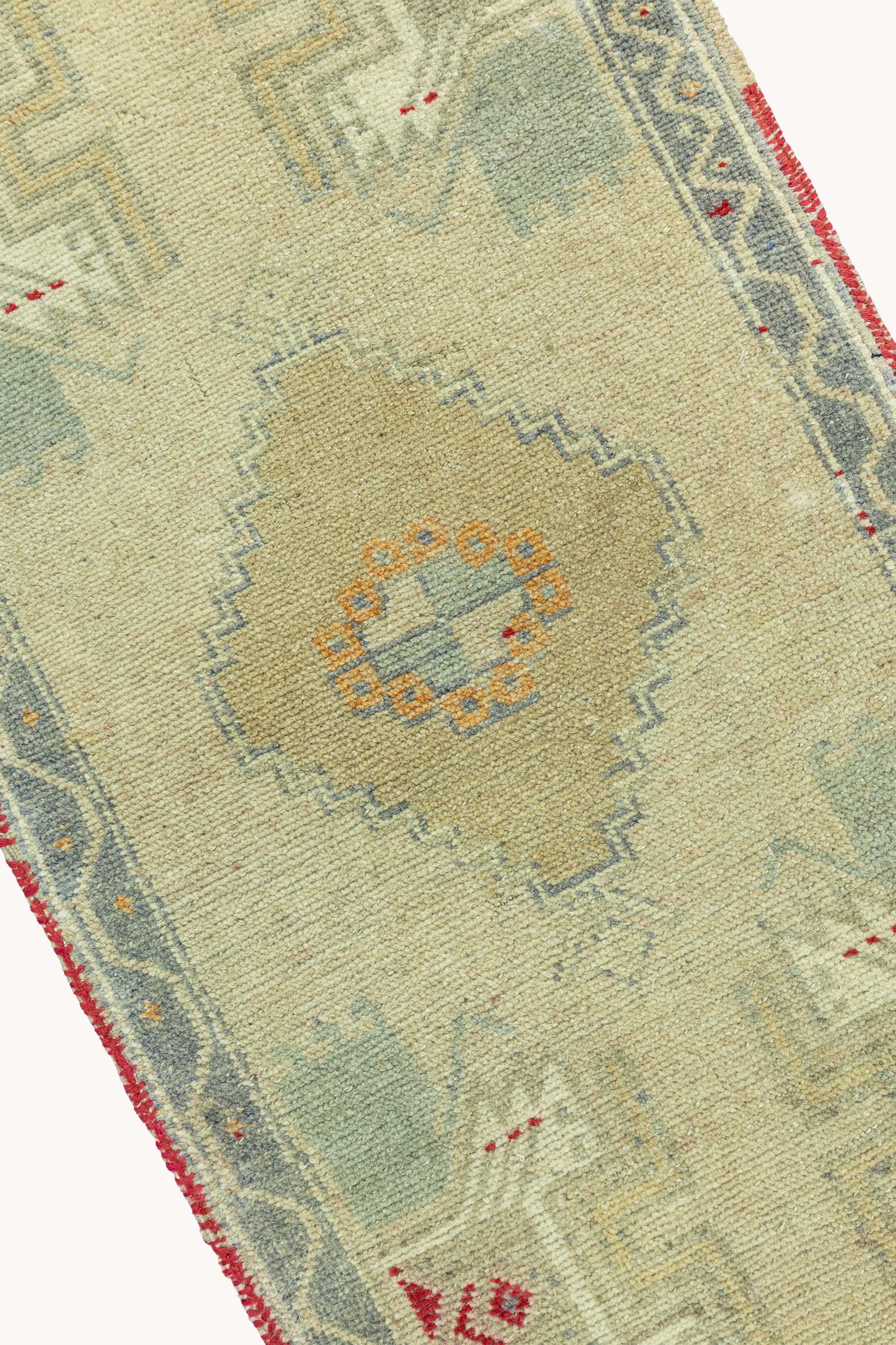 District Loom Vintage Turkish Mini Rug No. 743