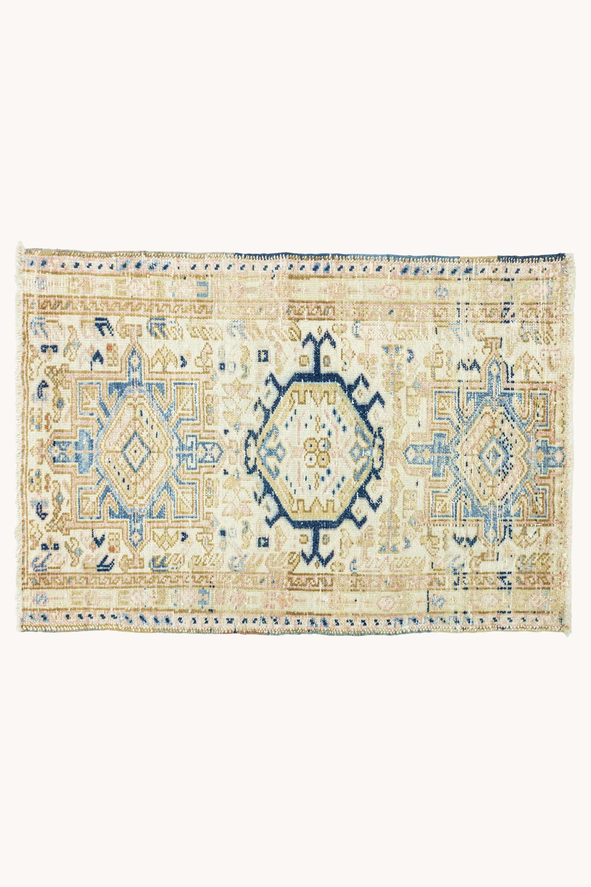 District Loom Vintage Turkish Mini Rug No. 736