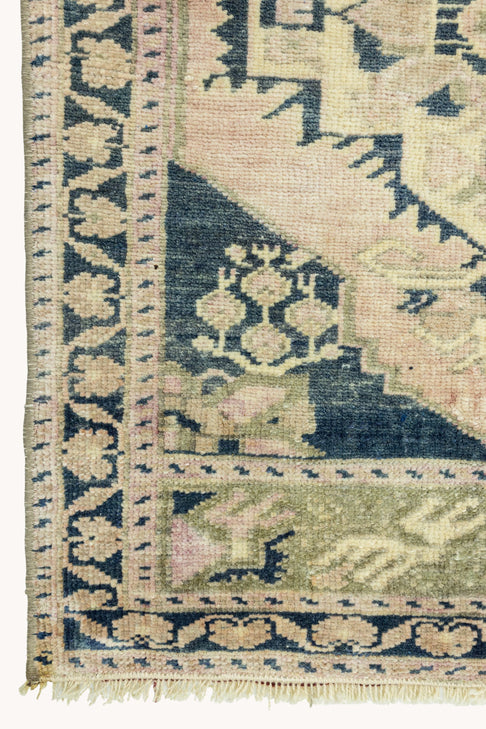 District Loom Vintage Turkish Mini Rug No. 744