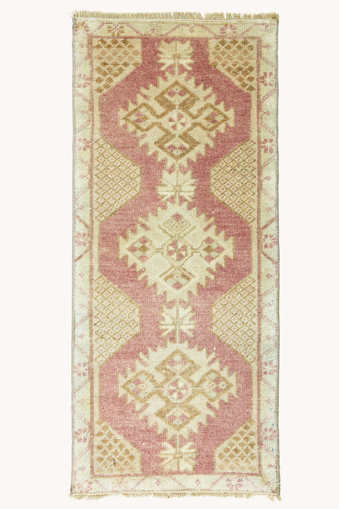 District Loom Vintage Turkish Mini Rug No. 745