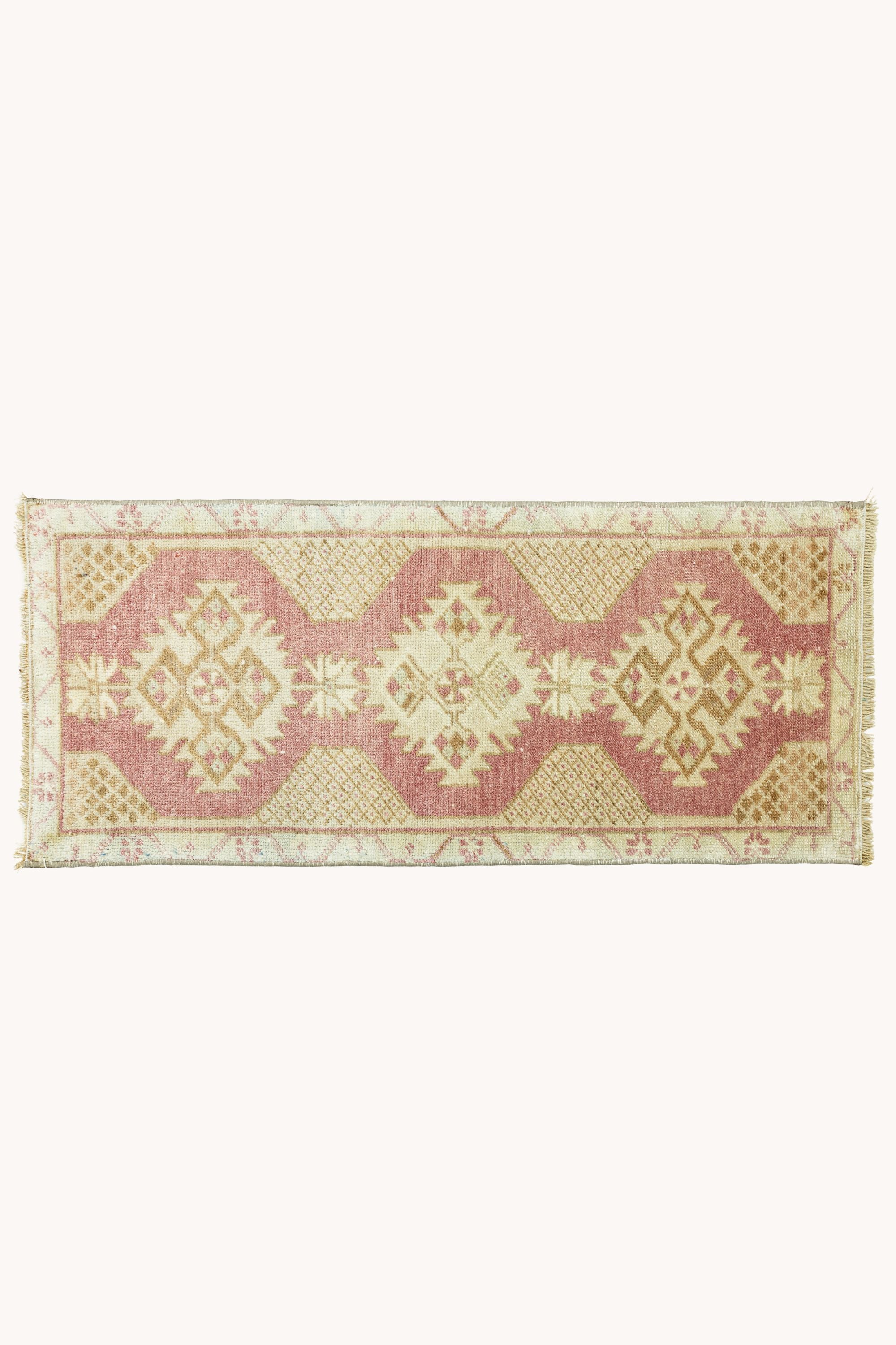 District Loom Vintage Turkish Mini Rug No. 745
