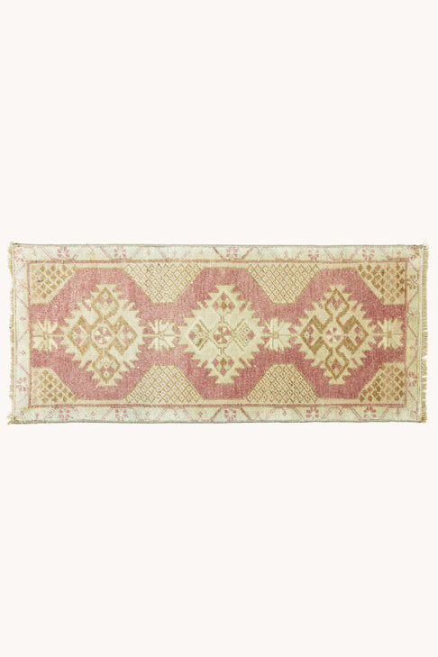 District Loom Vintage Turkish Mini Rug No. 745