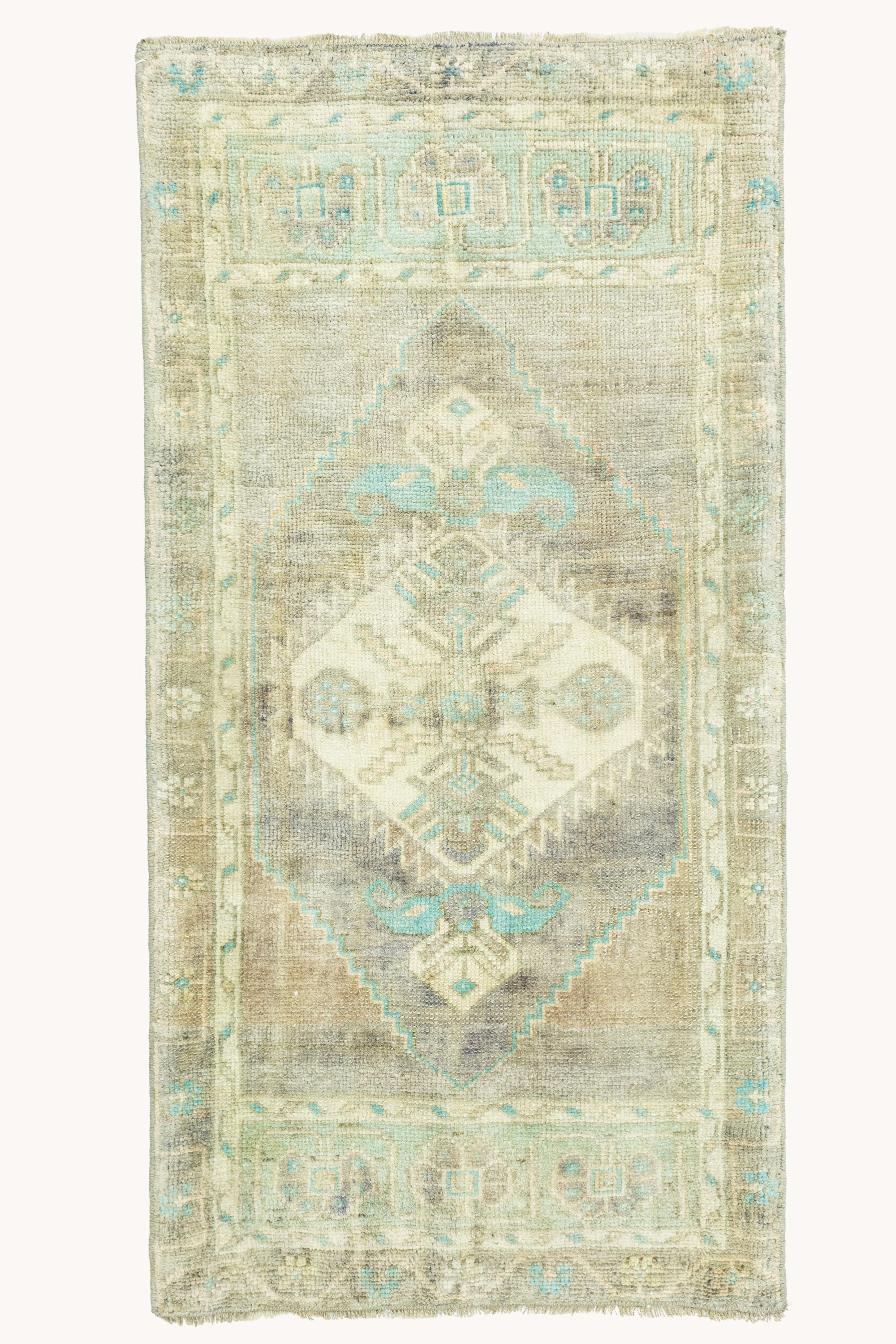 District Loom Vintage Turkish Mini Rug No. 737