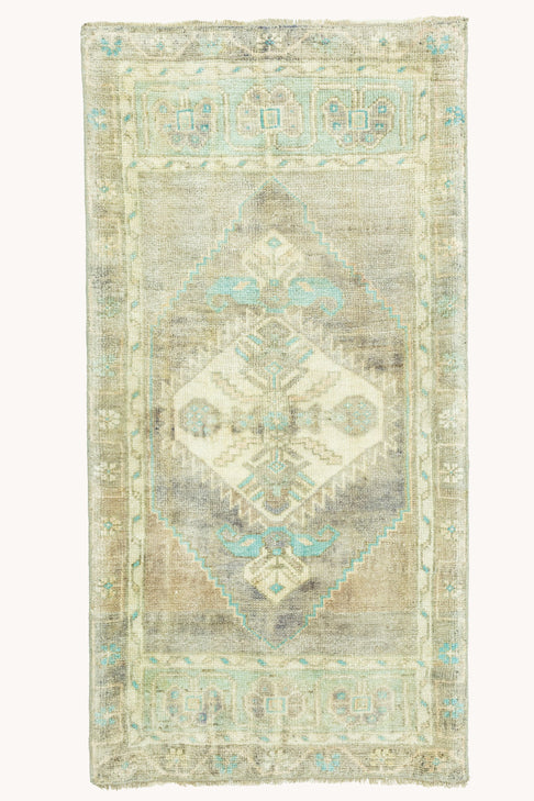 District Loom Vintage Turkish Mini Rug No. 737
