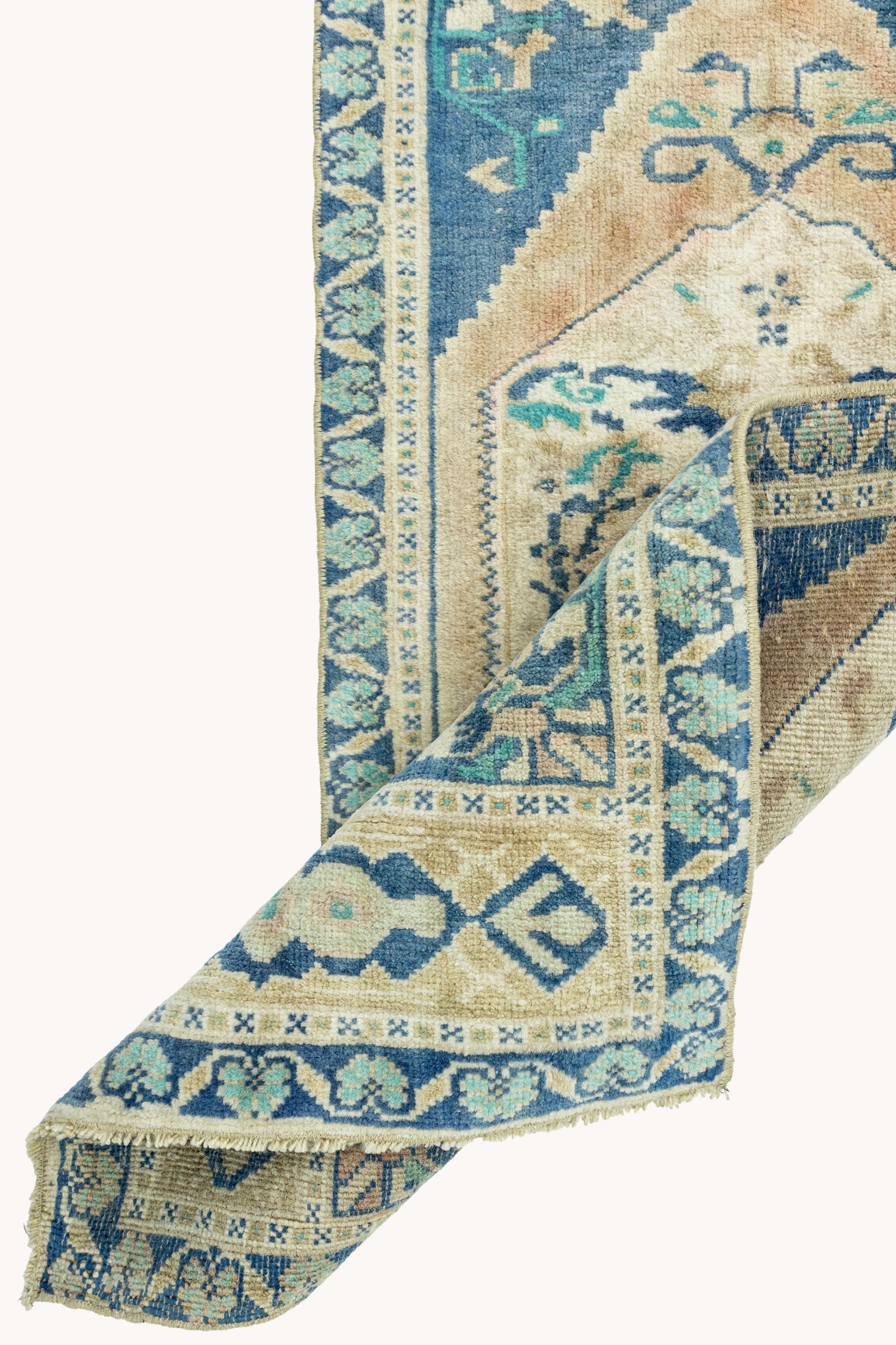 District Loom Vintage Turkish Mini Rug No. 746