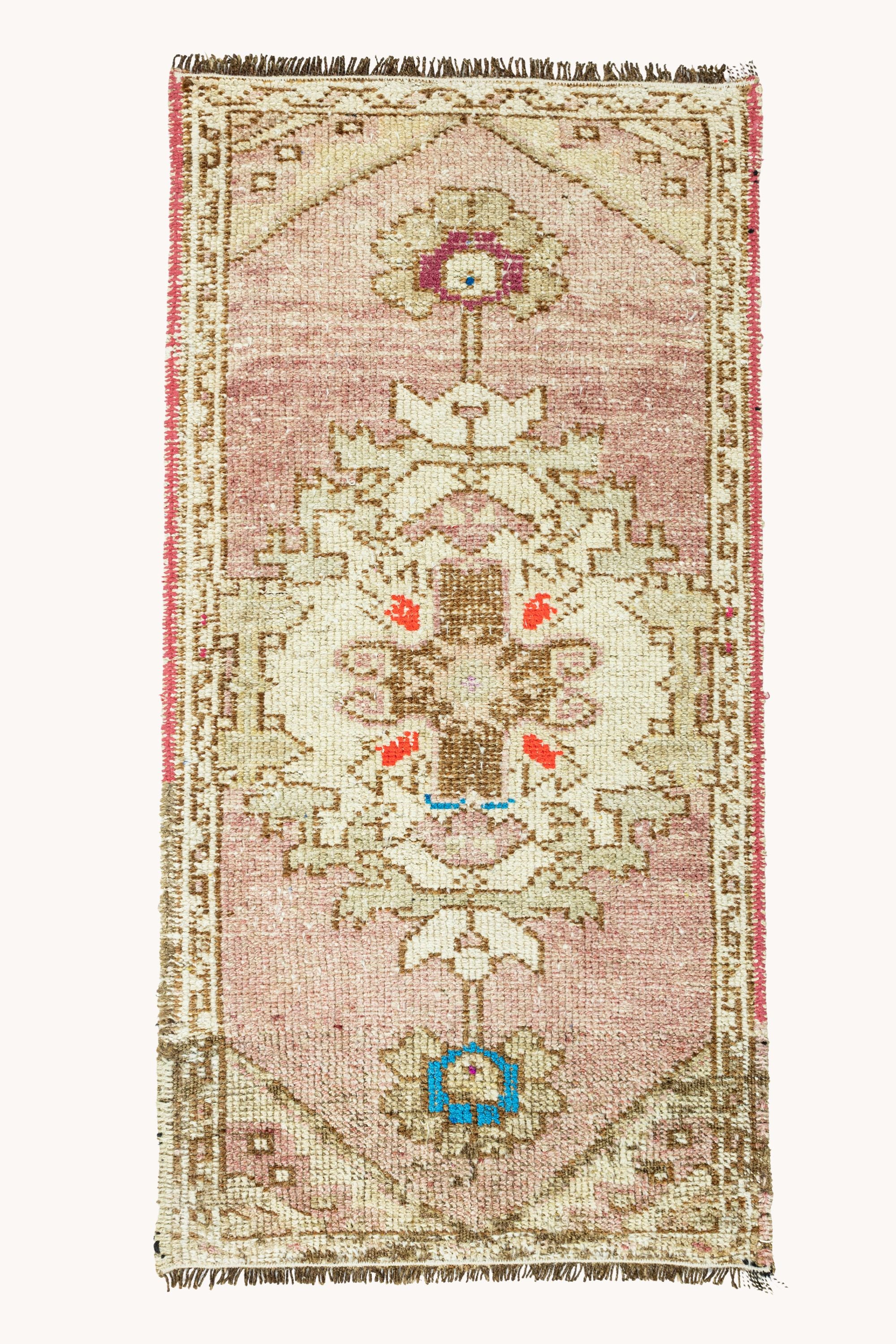 District Loom Vintage Turkish Mini Rug No. 748