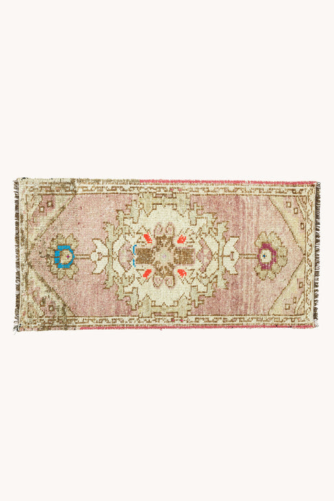 District Loom Vintage Turkish Mini Rug No. 748