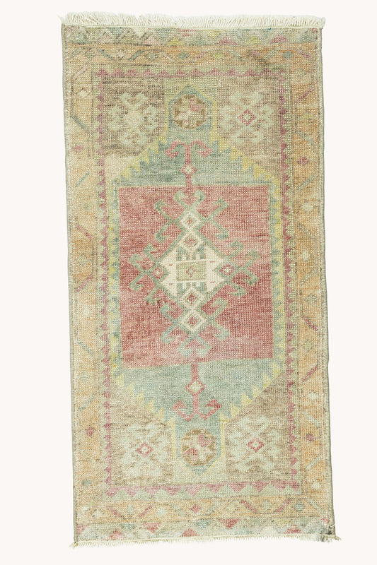 District Loom Vintage Turkish Mini Rug No. 749