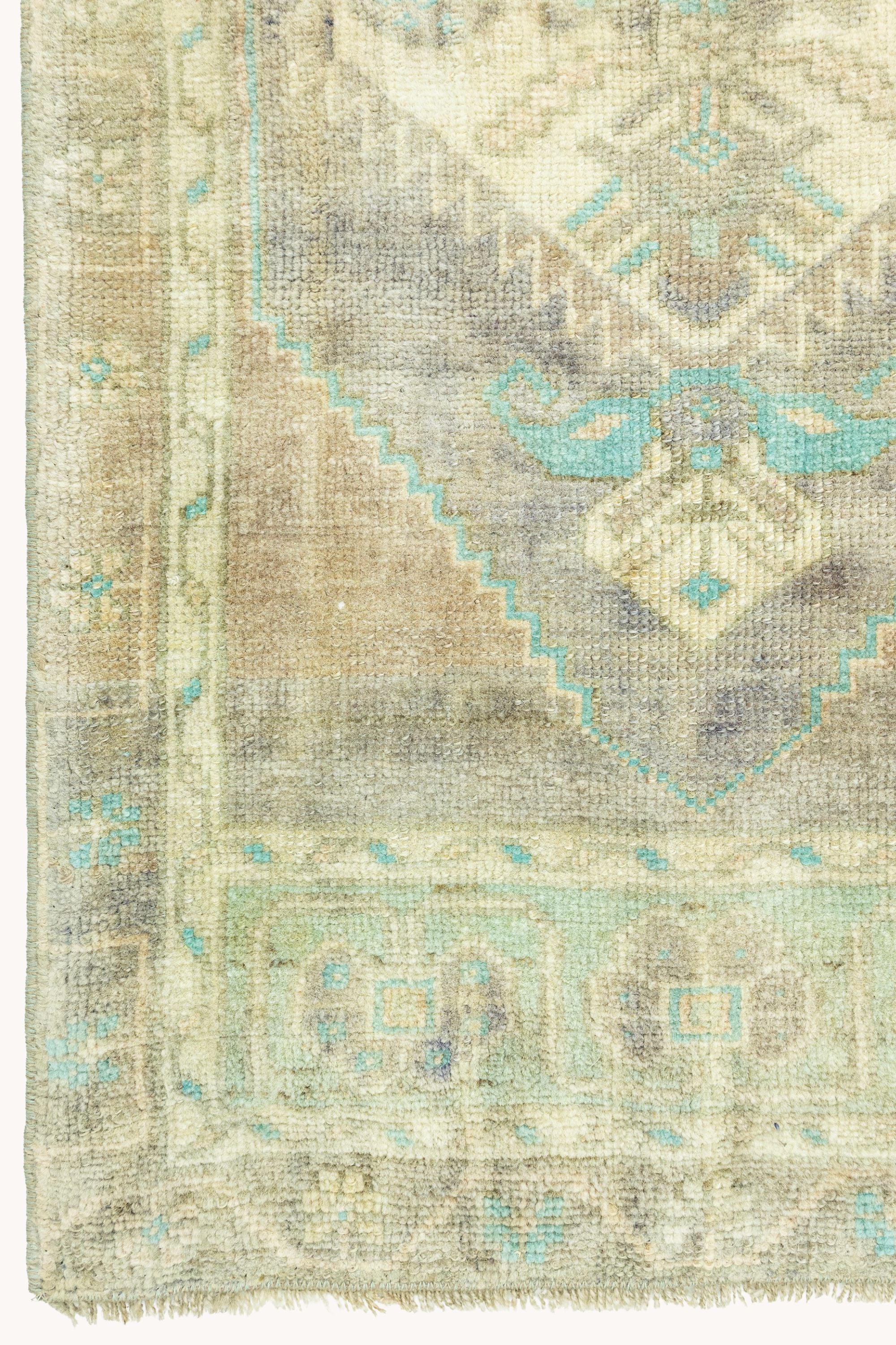 District Loom Vintage Turkish Mini Rug No. 737