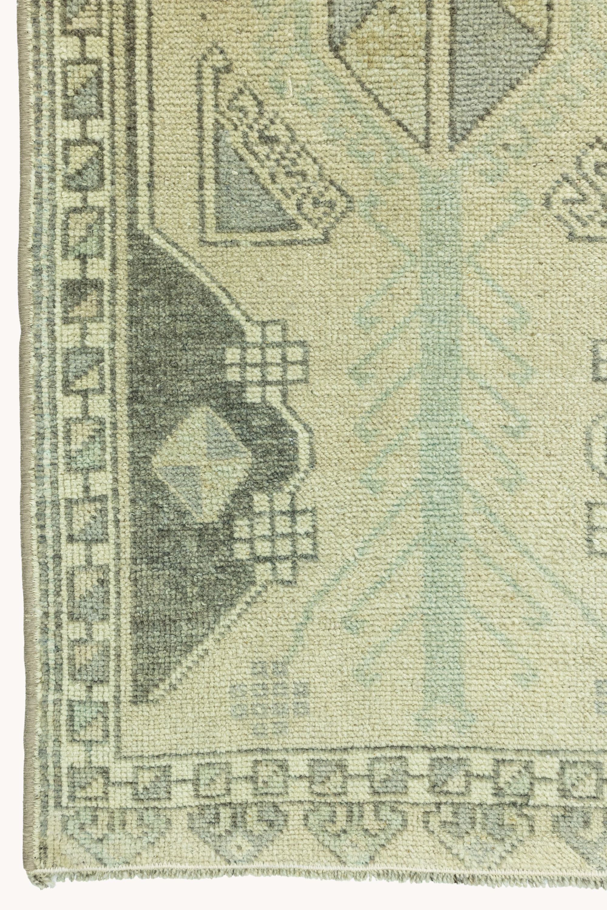 District Loom Vintage Turkish Mini Rug No. 750