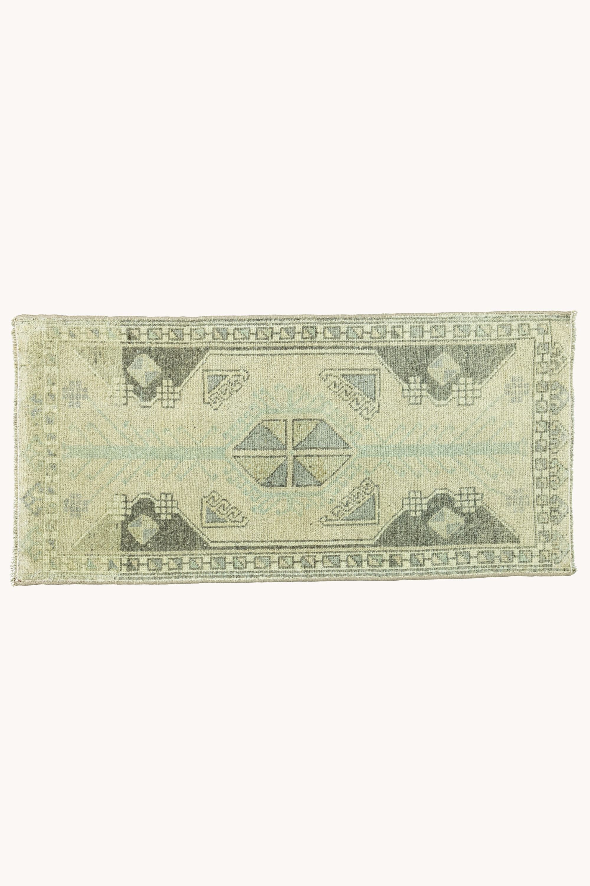 District Loom Vintage Turkish Mini Rug No. 750