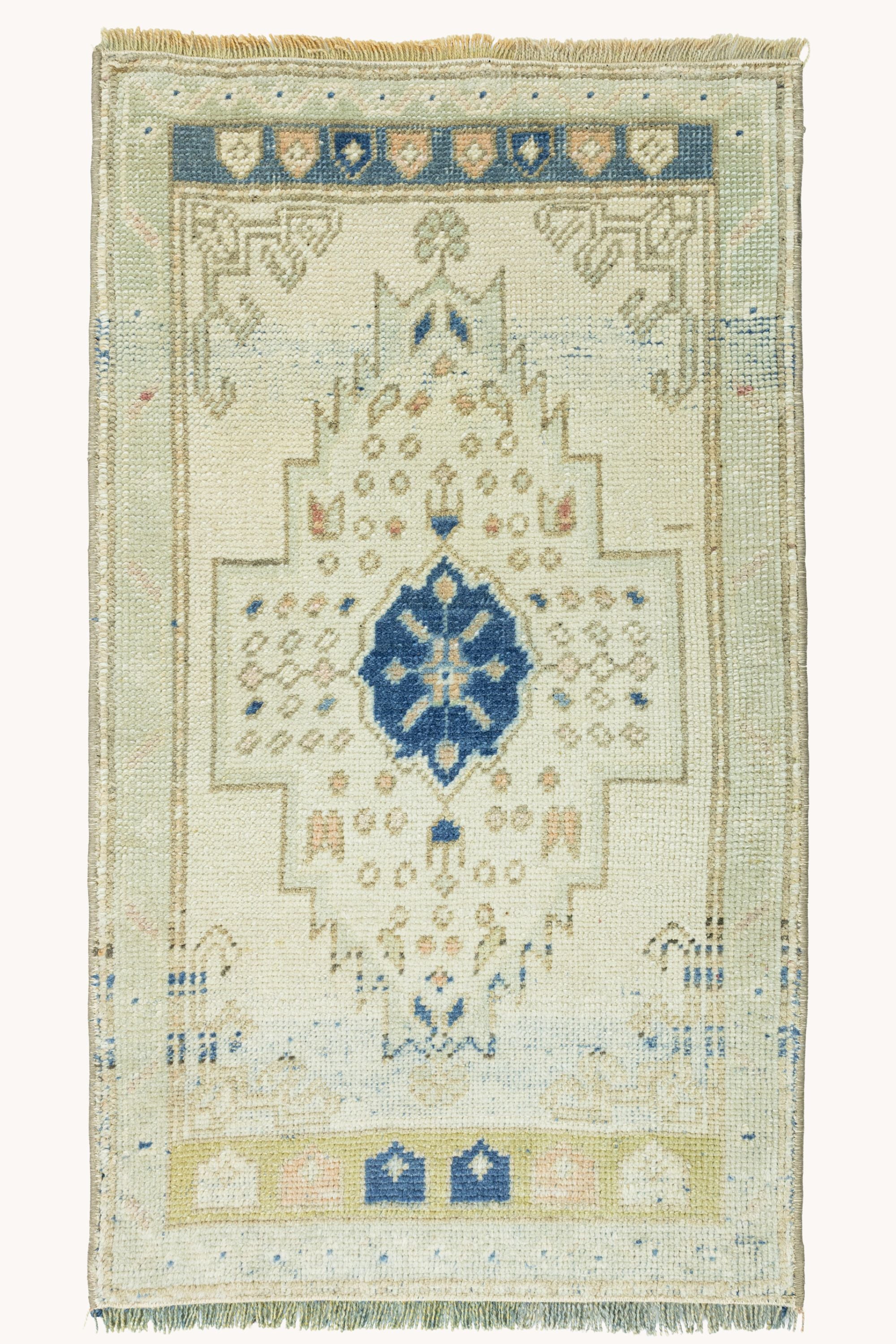 District Loom Vintage Turkish Mini Rug No. 751