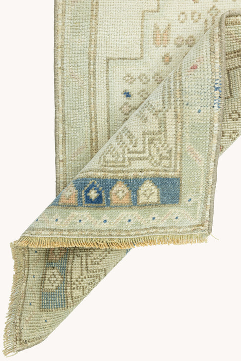 District Loom Vintage Turkish Mini Rug No. 751