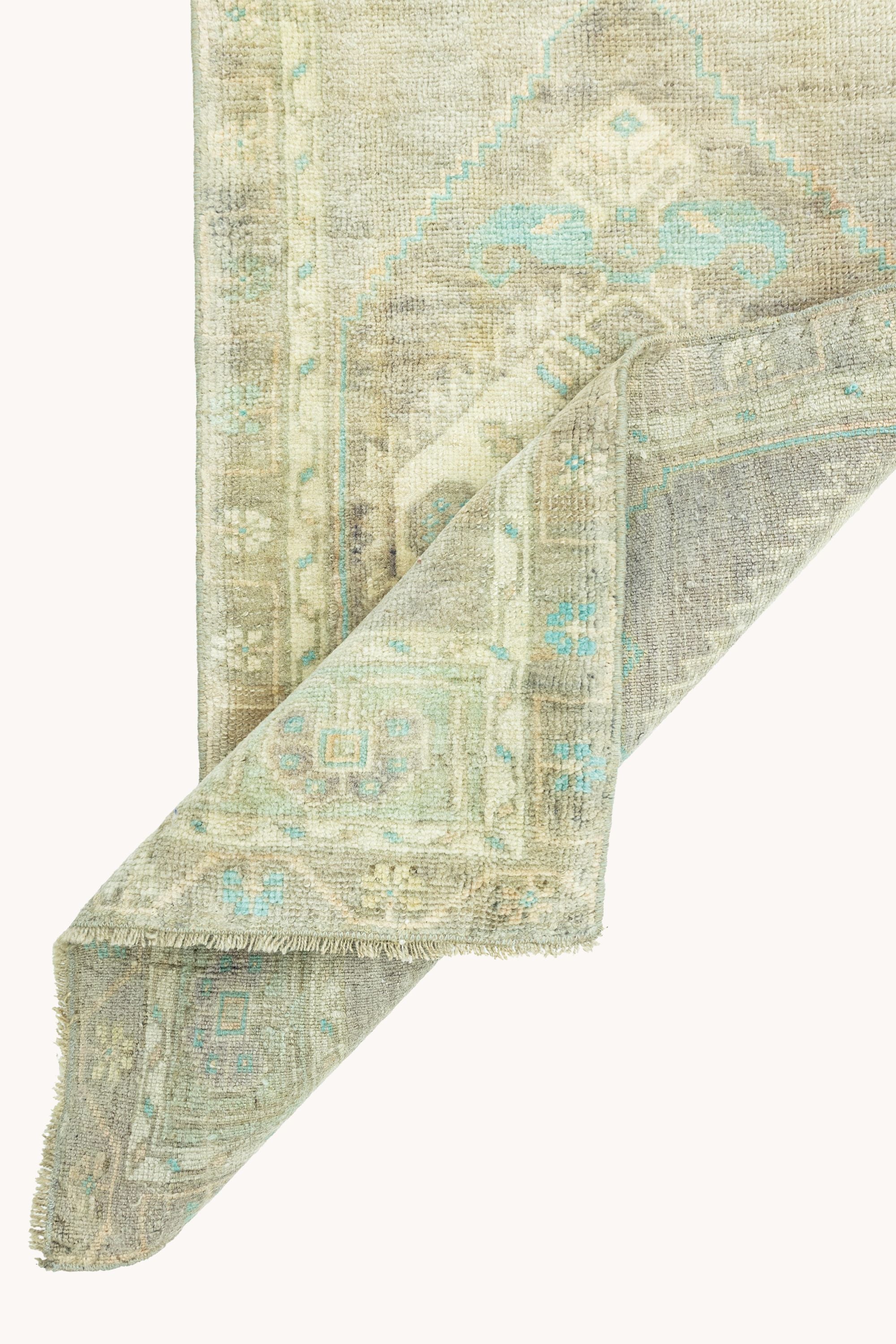 District Loom Vintage Turkish Mini Rug No. 737