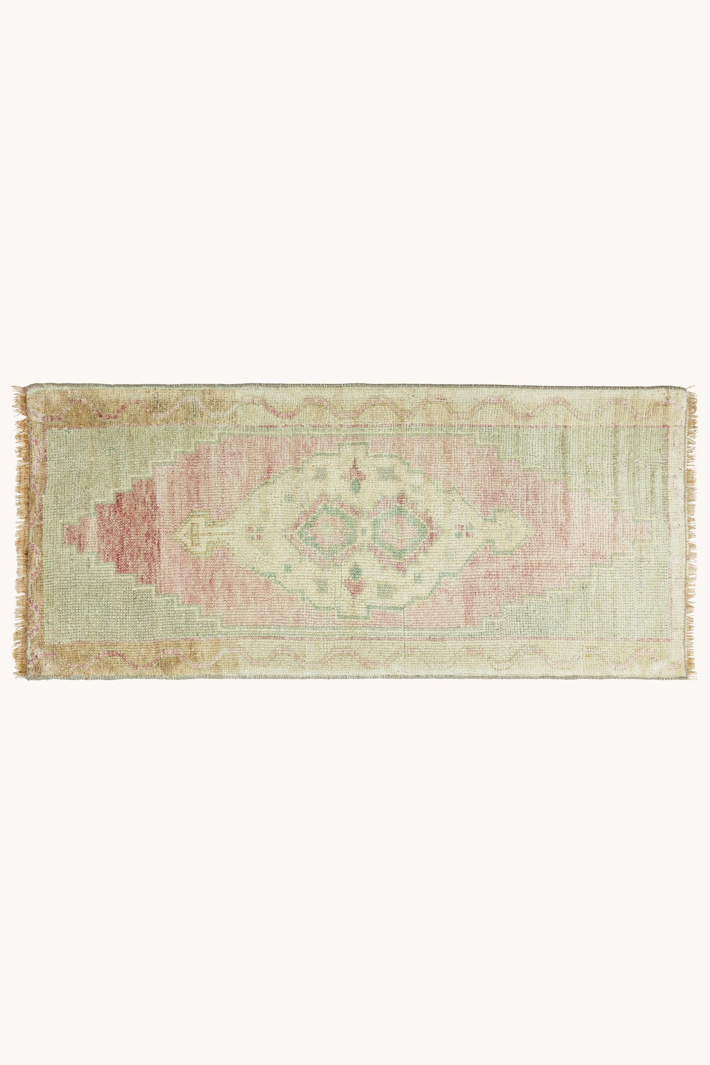 Vintage Turkish Mini Rug No. 752 | 1'7 x 3'7