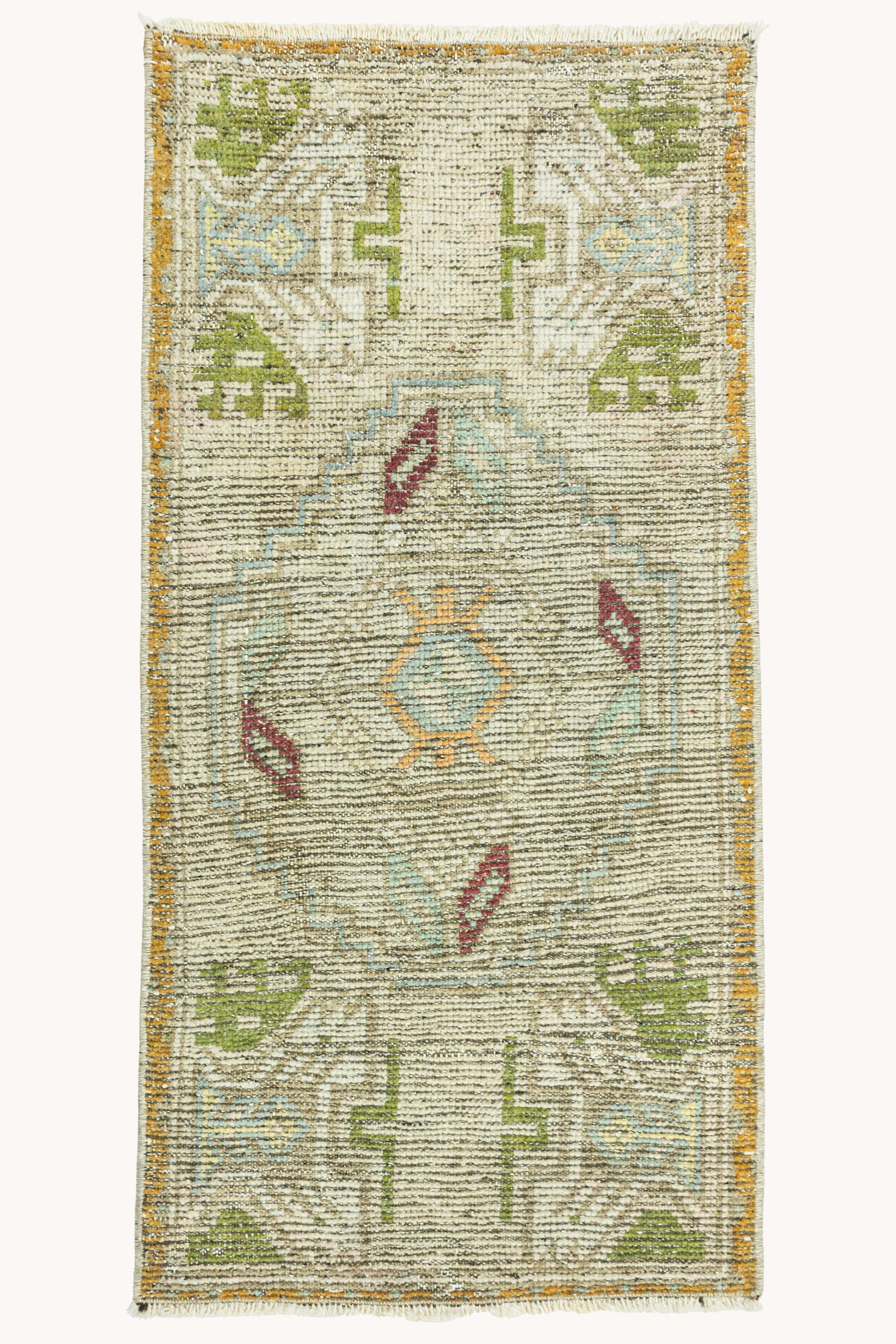 District Loom Vintage Turkish Mini Rug No. 753