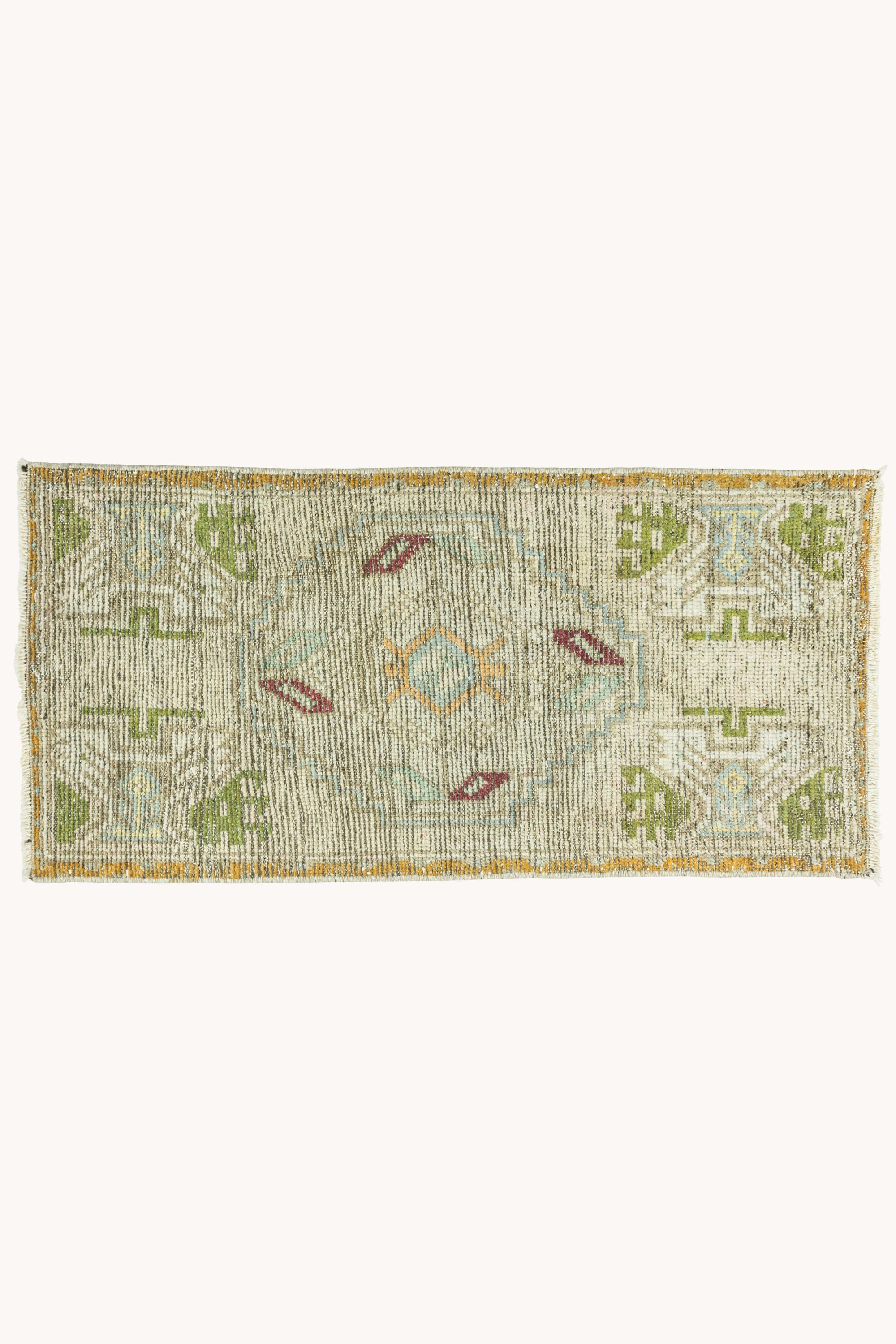 District Loom Vintage Turkish Mini Rug No. 753