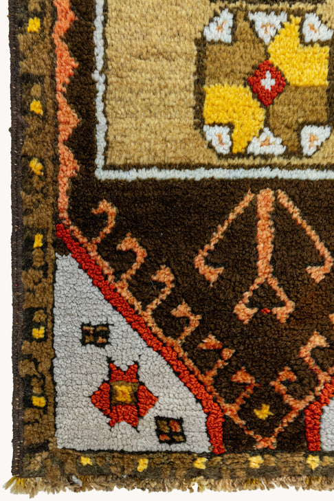 District Loom Vintage Turkish Mini Rug No. 754