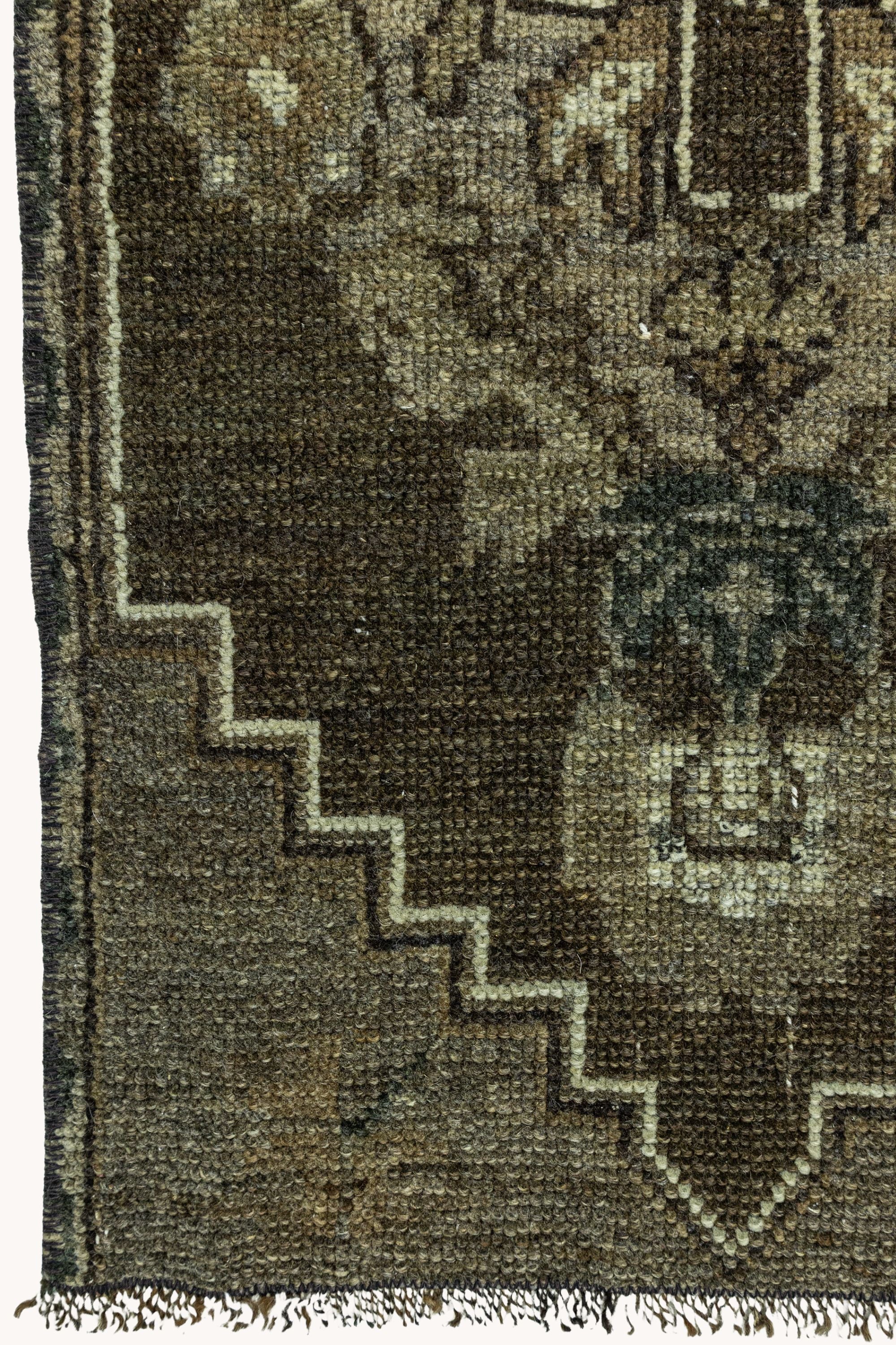 District Loom Vintage Turkish Mini Rug No. 755