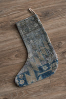 Vintage Persian carpet handmade Christmas stocking 31
