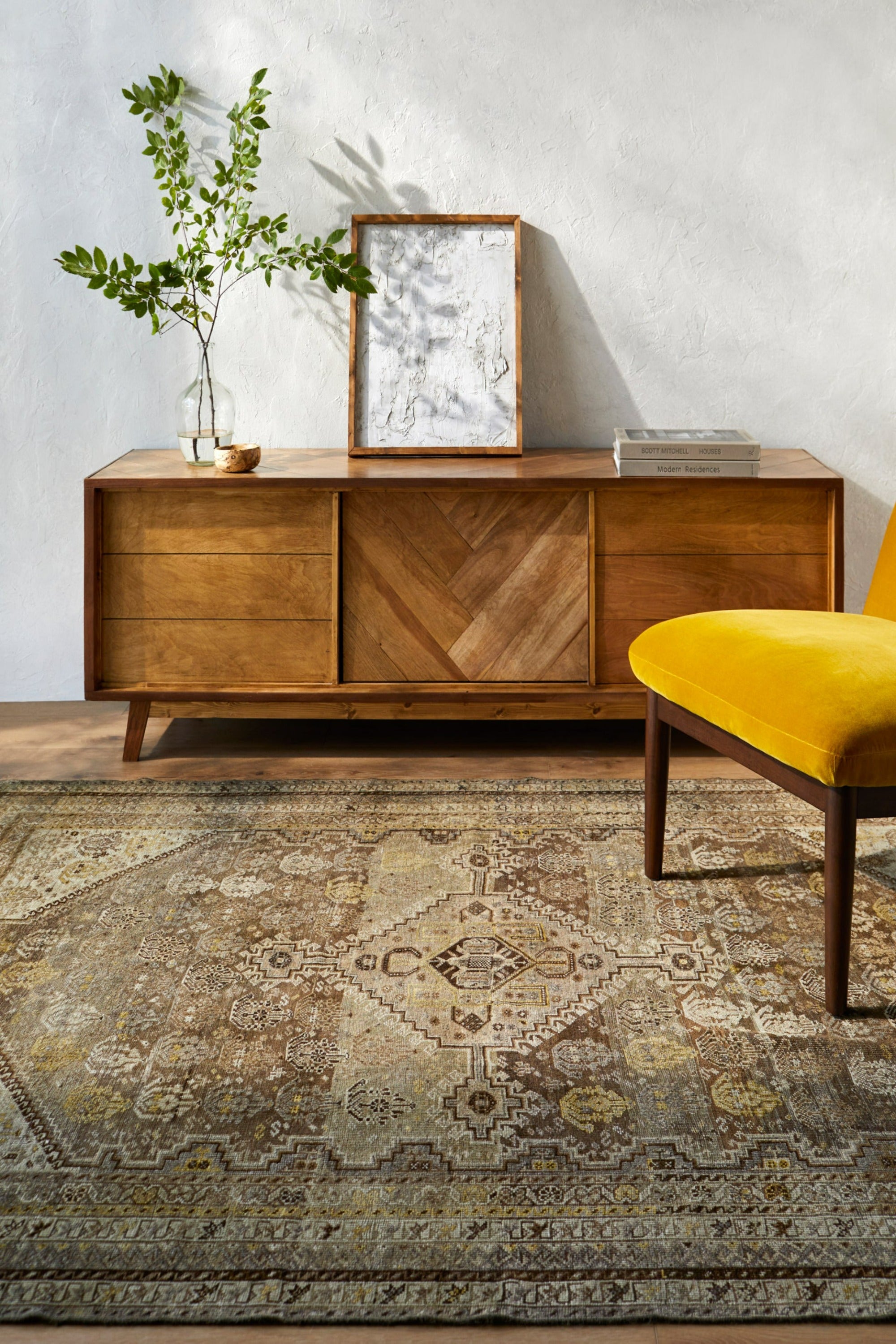 District Loom Antique Persian Shiraz area rug Holland