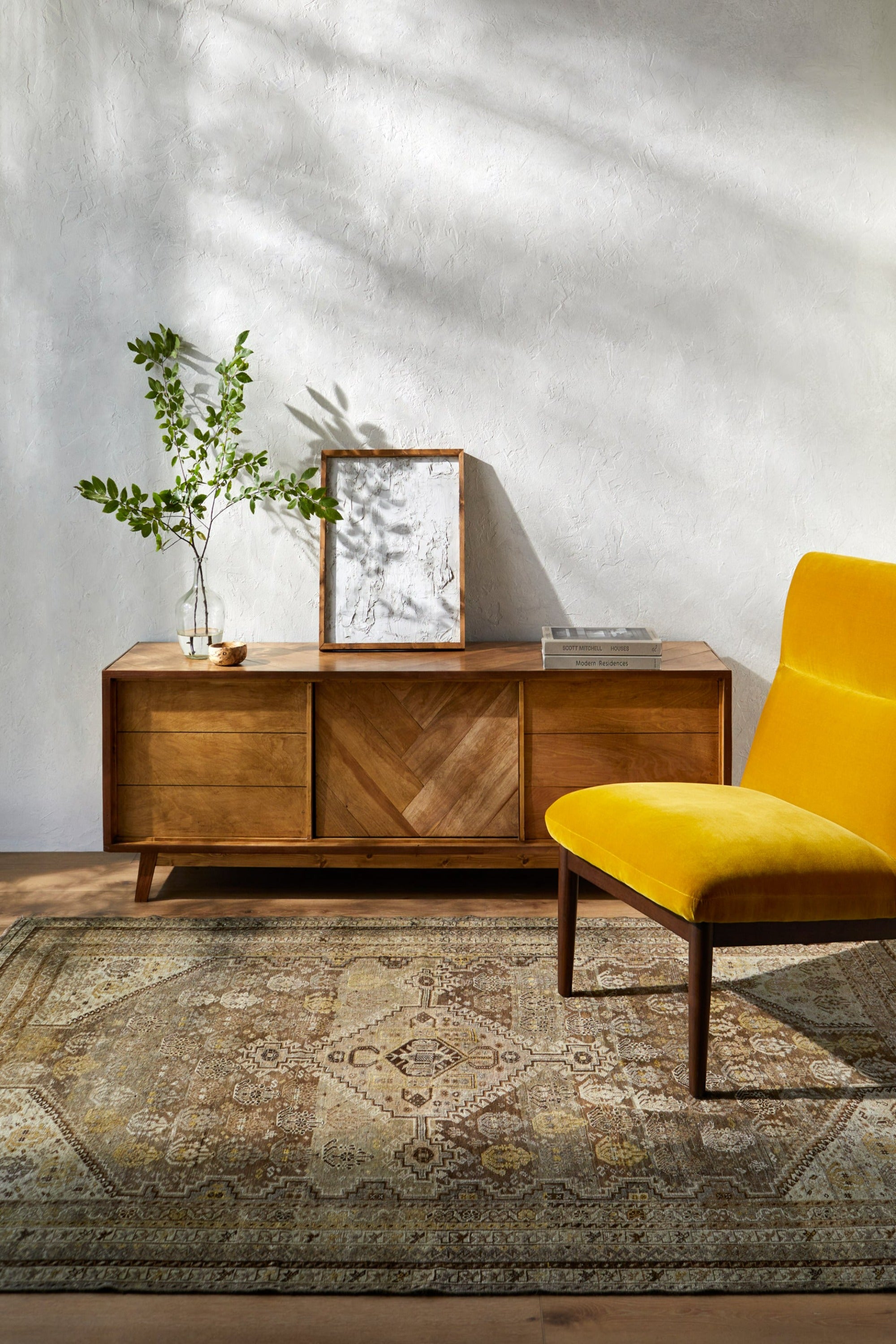 District Loom Antique Persian Shiraz area rug Holland