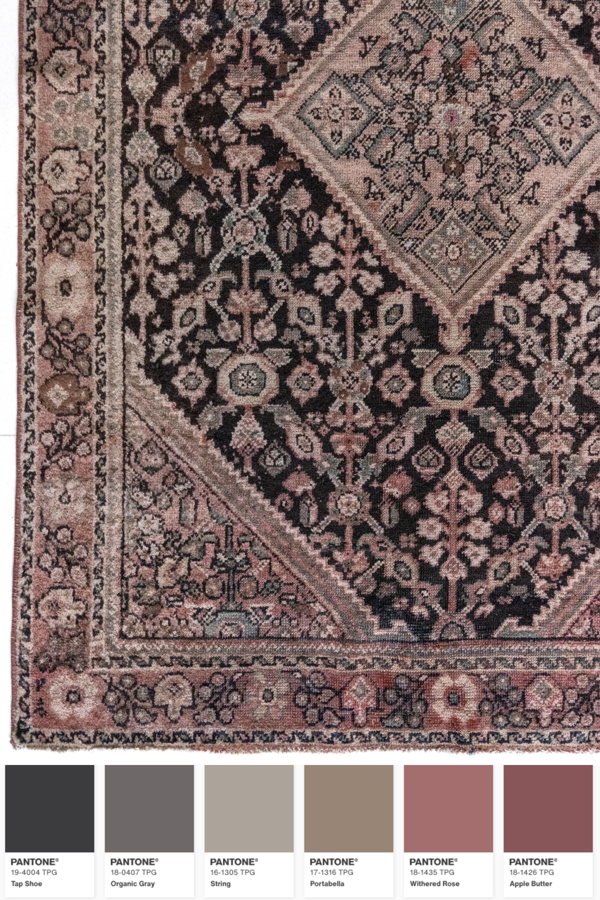 District Loom Vintage Mahal Scatter Rug Loma