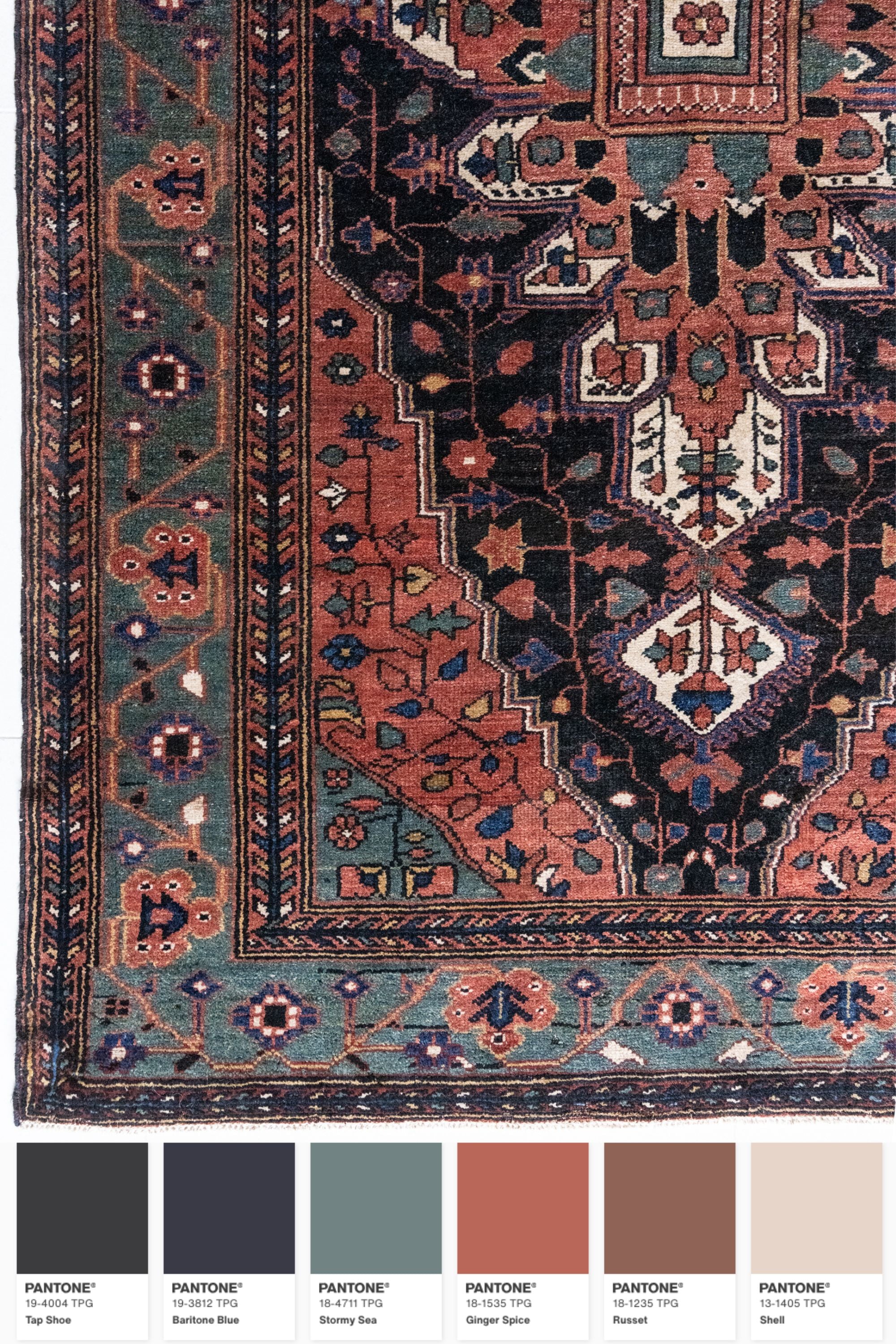 District Loom Vintage Lilihan Scatter Rug Vandalia