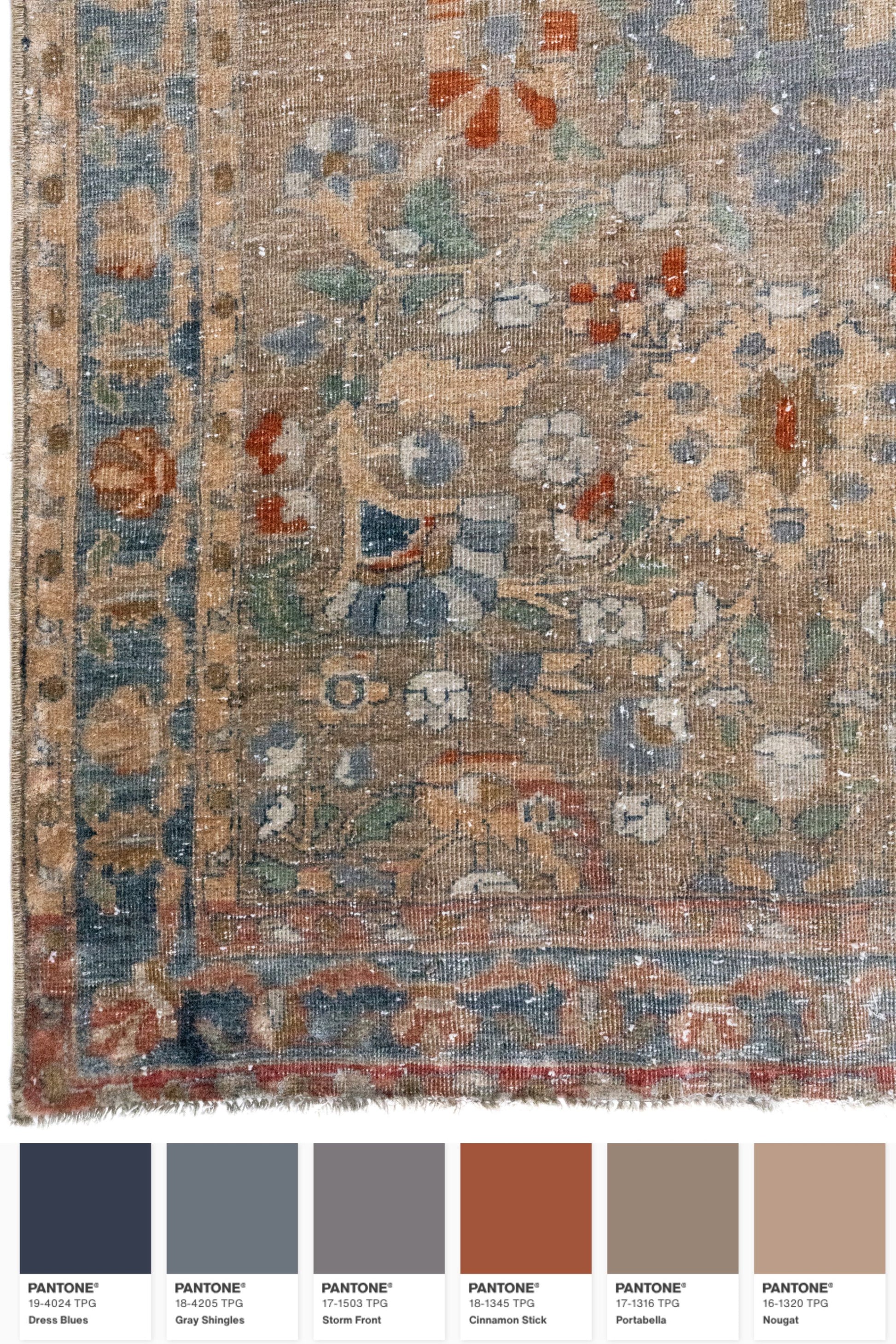 District Loom Vintage Kerman Runner Rug Malta