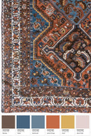 District Loom Vintage Shiraz Scatter Rug Lohman