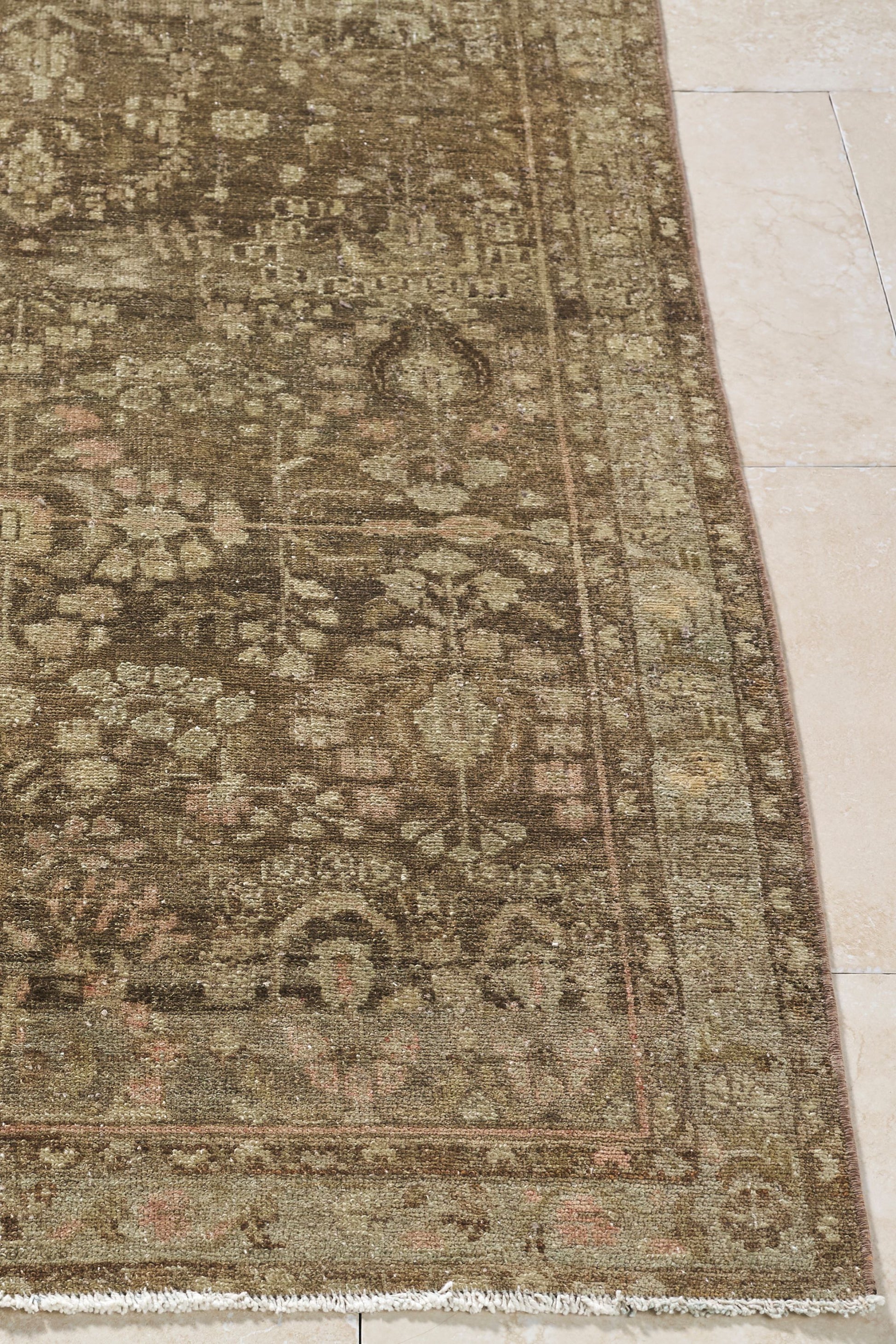 District Loom Vintage Turkish Runner Rug Clarence