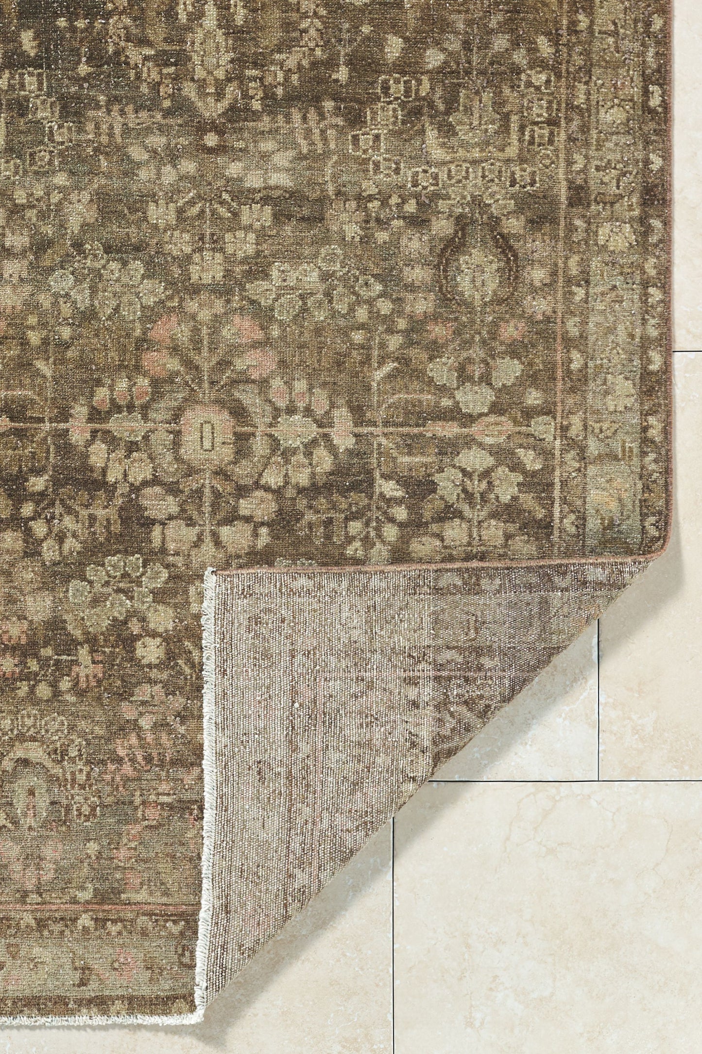 District Loom Vintage Turkish Runner Rug Clarence