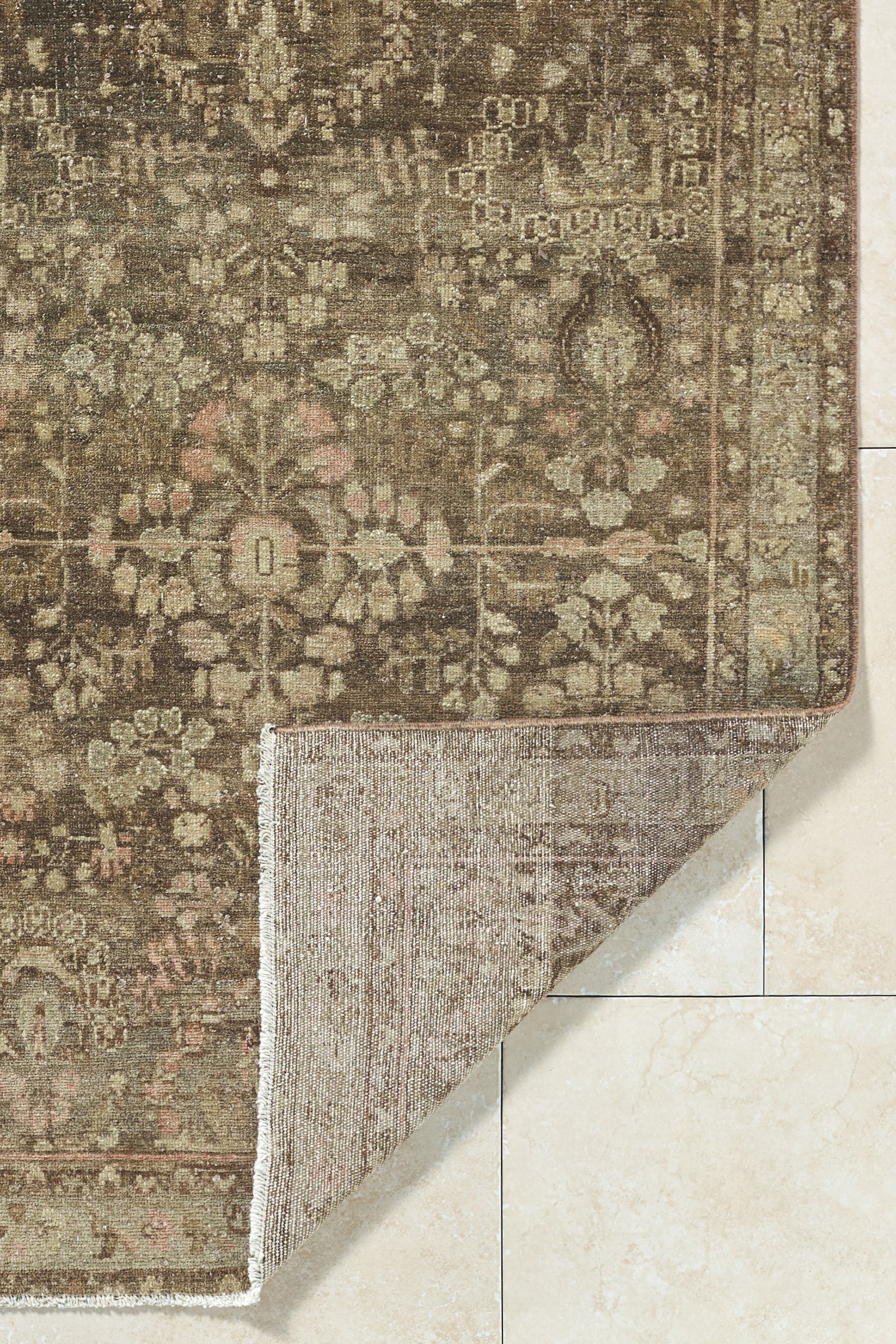District Loom Vintage Turkish Runner Rug Clarence