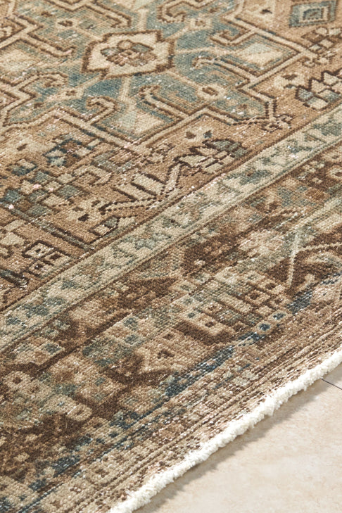 District Loom Vintage Turkish Area Rug Caldera