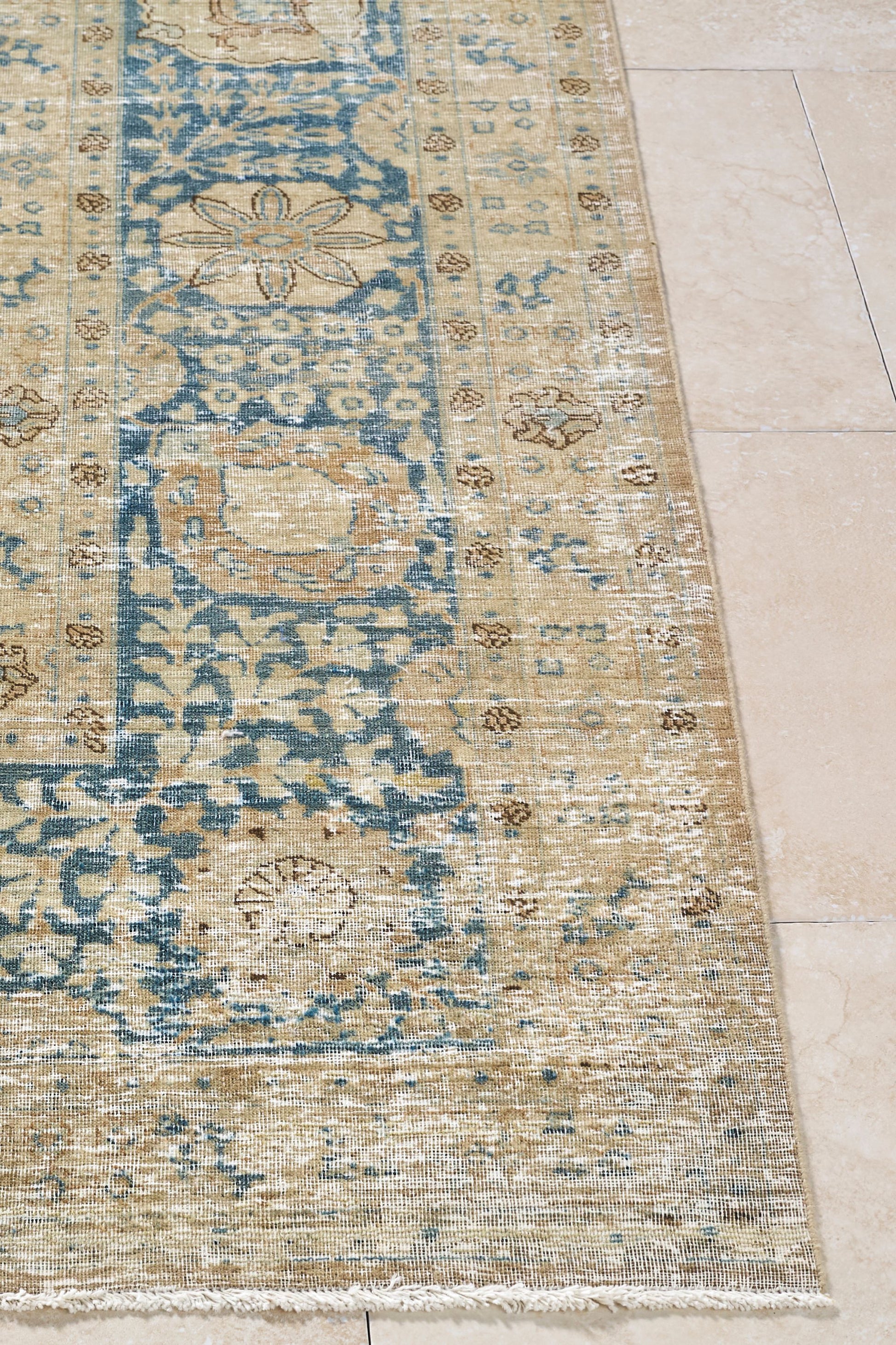 District Loom Vintage Turkish Area Rug Grinnell
