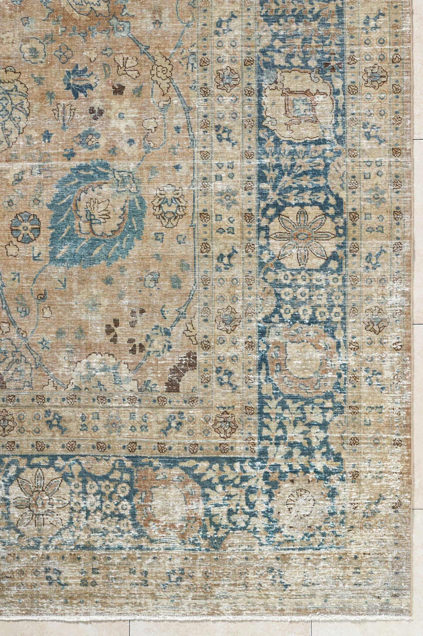 District Loom Vintage Turkish Area Rug Grinnell