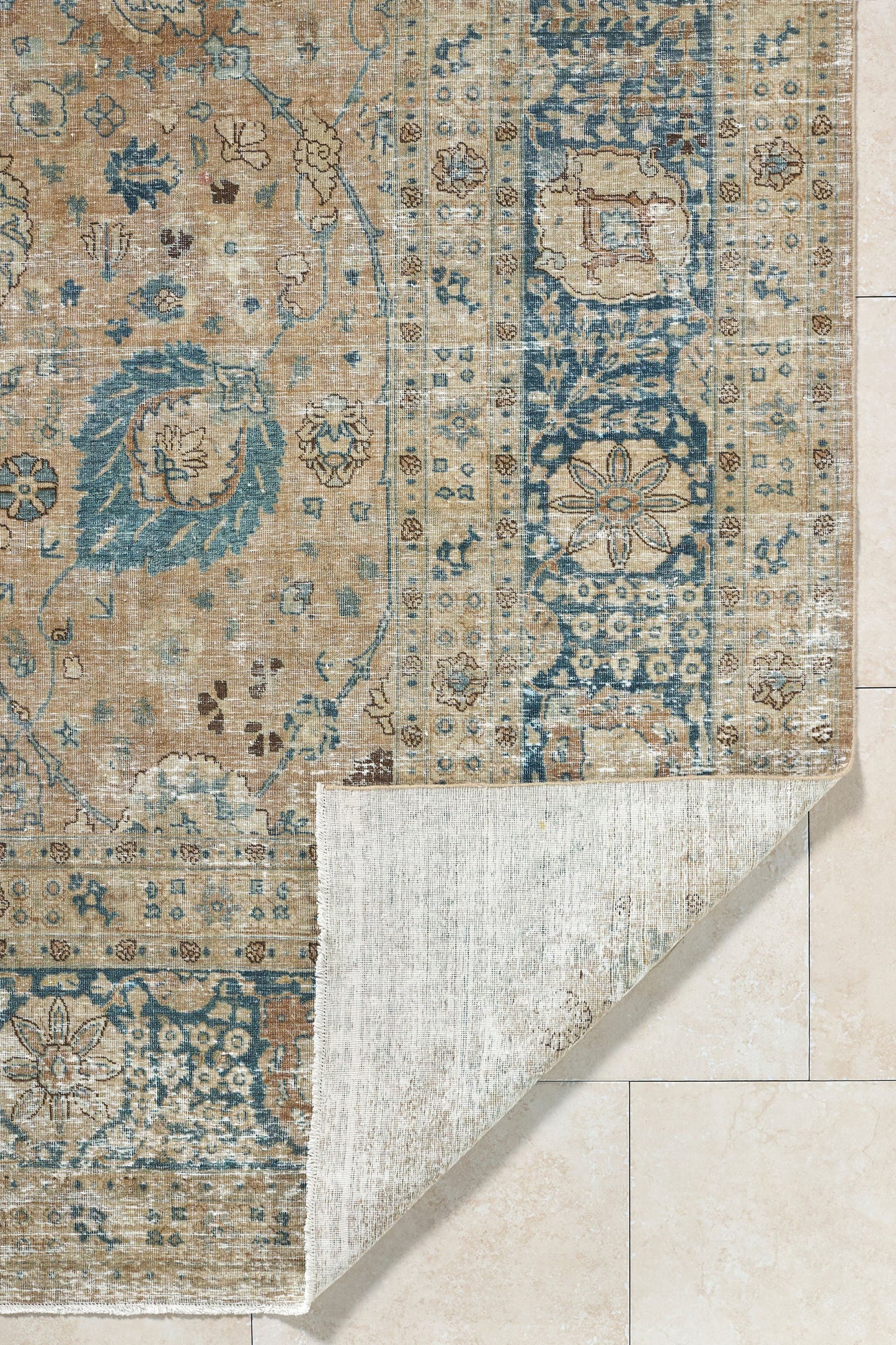 District Loom Vintage Turkish Area Rug Grinnell
