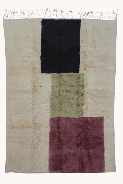 District Loom Modern Beni M'rirt Area Rug Albizia