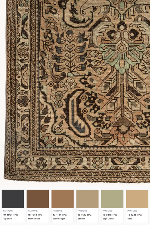 District Loom Antique Lilihan Runner Rug Ryegate