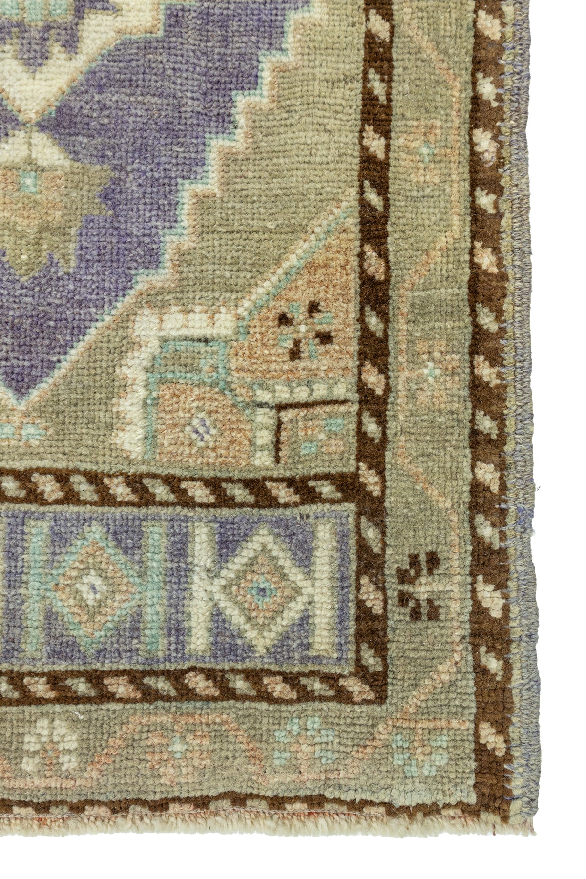 Vintage Turkish Mini Rug No. 800