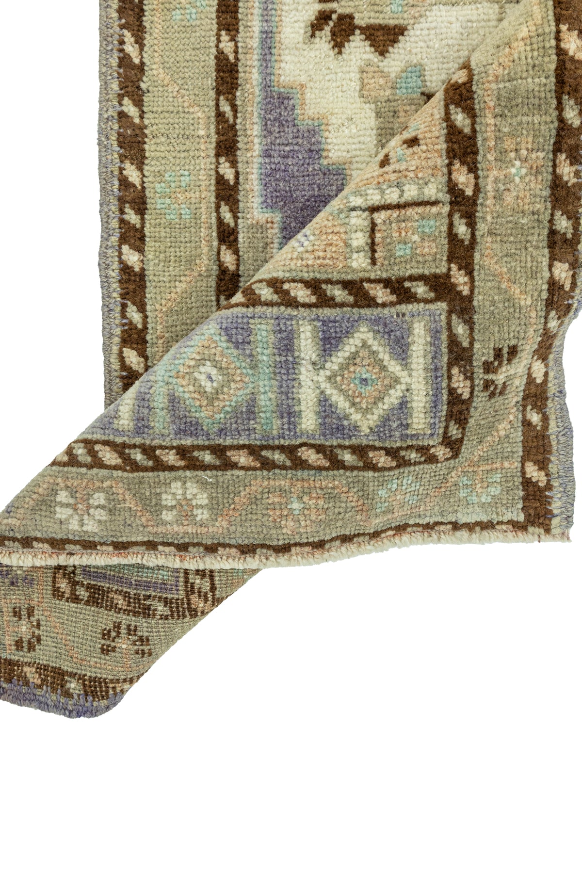 Vintage Turkish Mini Rug No. 800