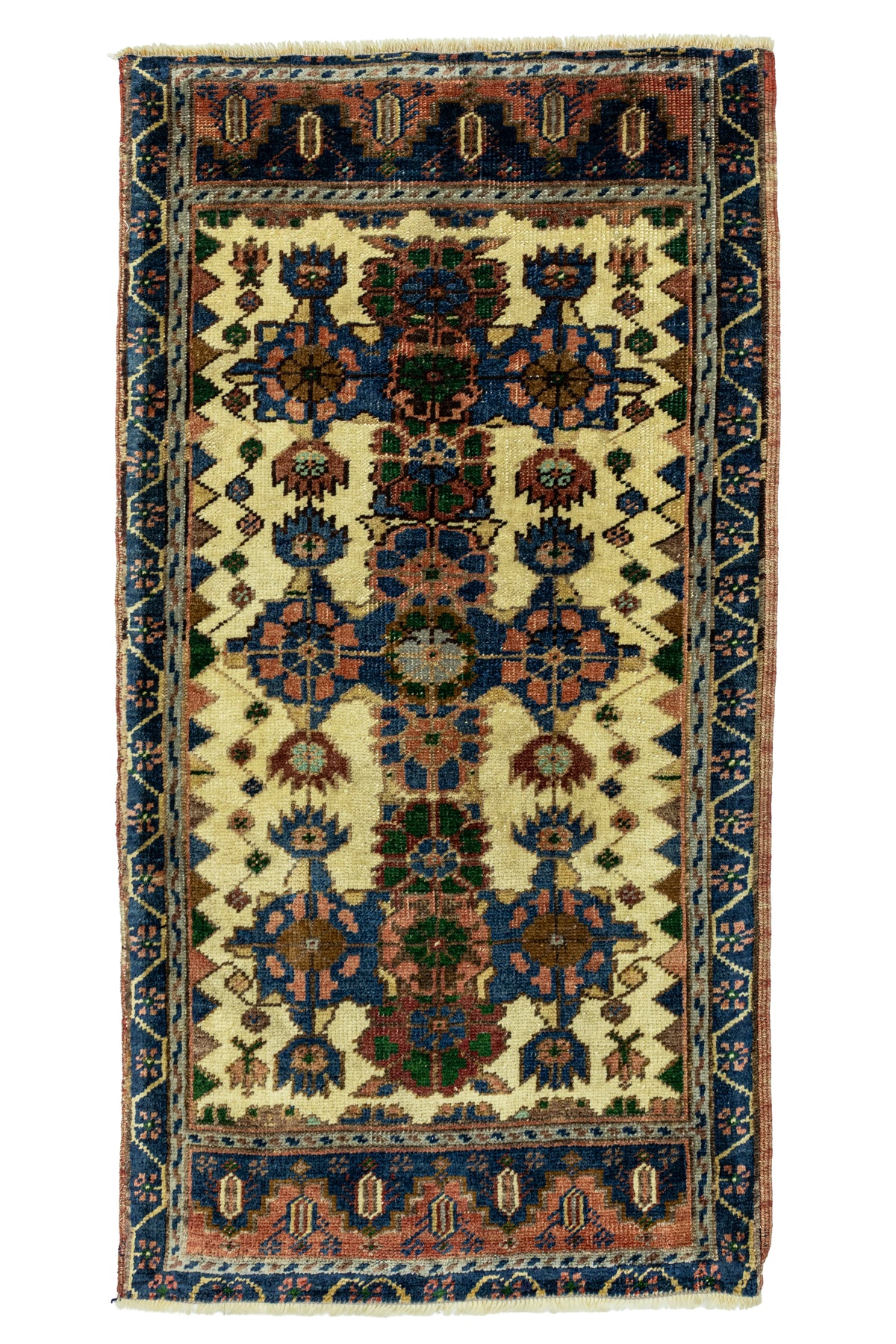 Vintage Turkish Mini Rug No. 832