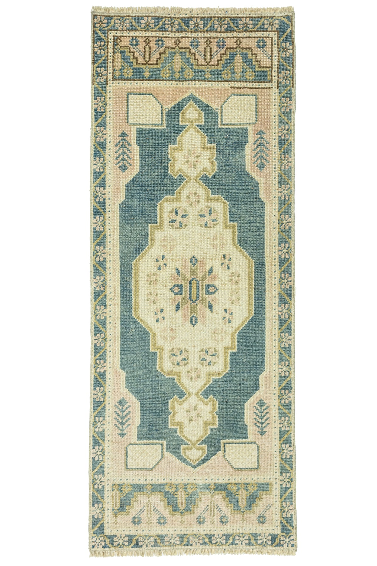 Vintage Turkish Mini Rug No. 834